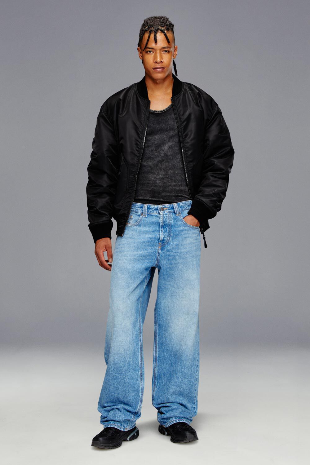 Men's Regular Jeans | Light Blue | Diesel 2023 D-Finitive
