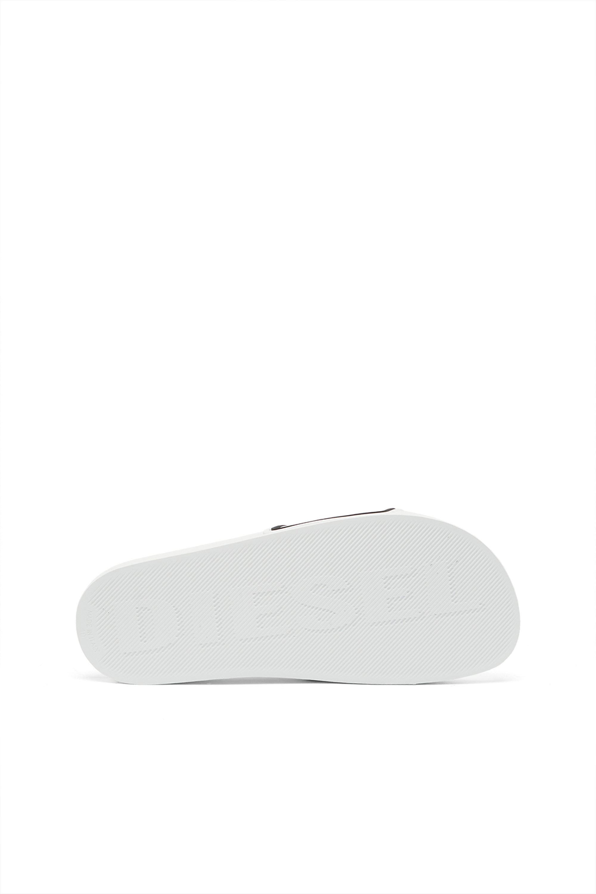 ★DIESEL★ SA Mayemi W Slide White Y02854P4441H8327 Y02854P4 Diesel's rubber slides for Man | Diesel SA-MAYEMI CC
