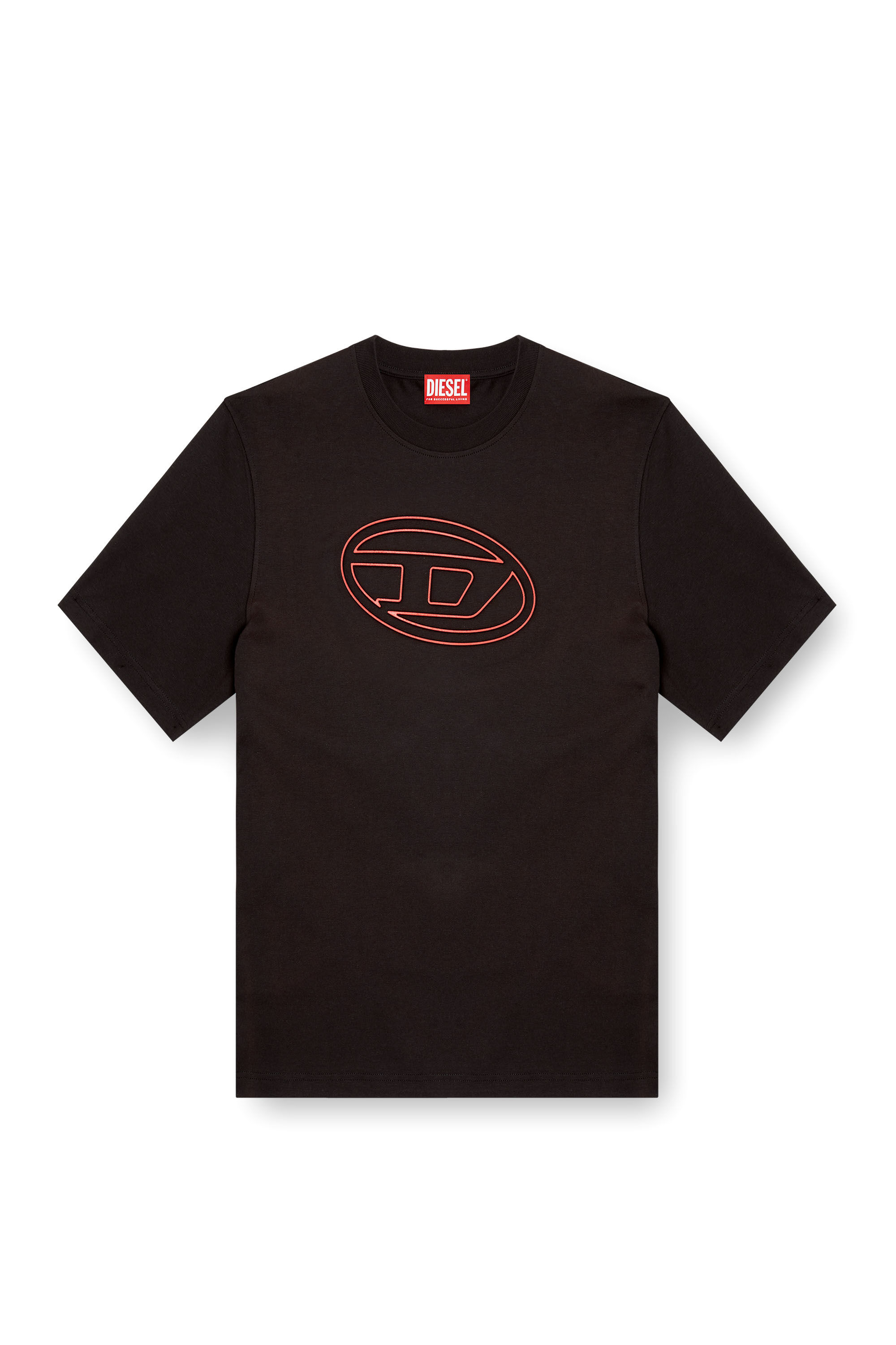 Diesel - T-ADJUST-BIGOVAL, Camiseta con Oval D en relieve Hombre in Multicolor - 2