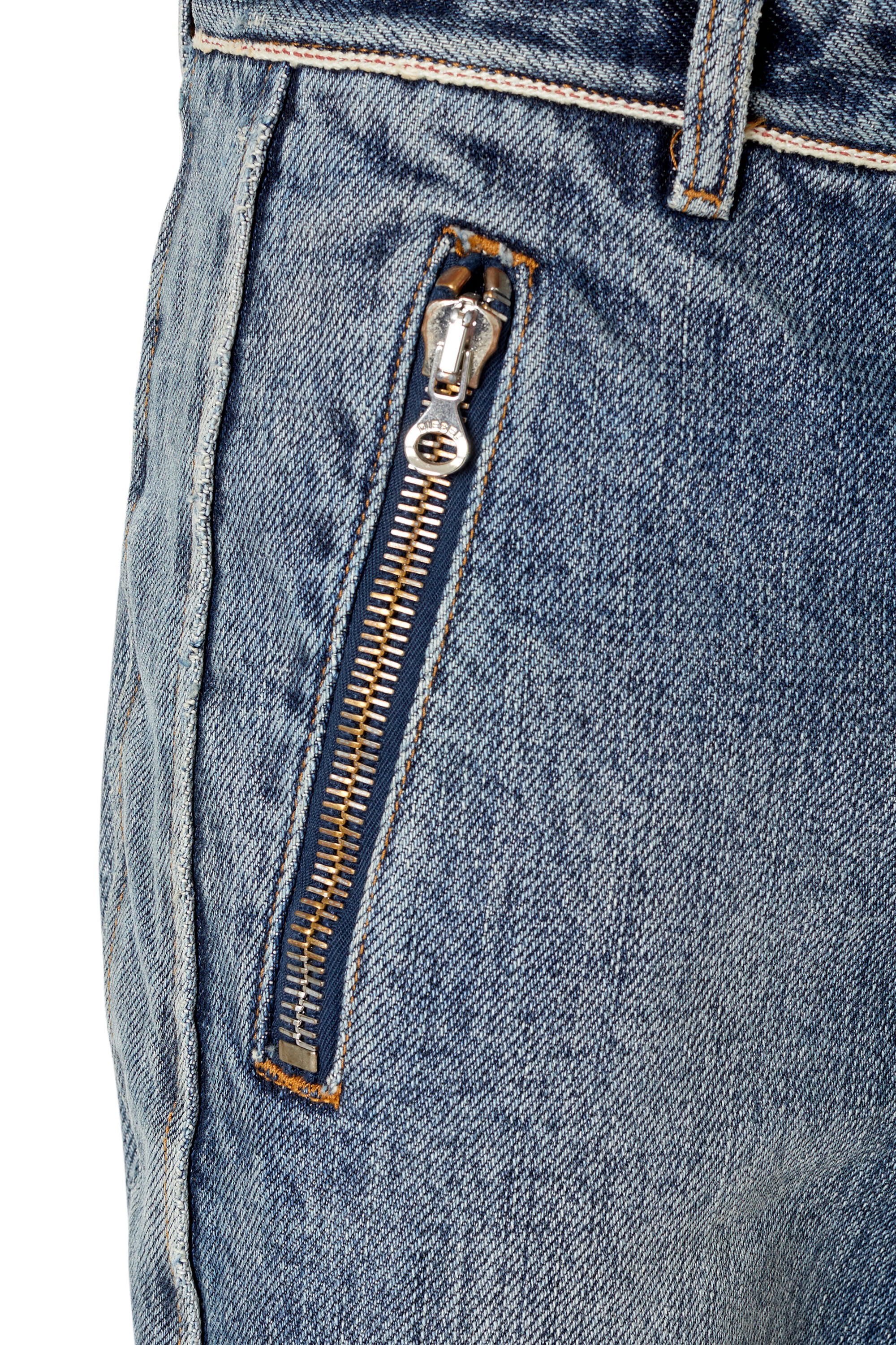 Diesel - D-Generate 0IHAS Straight Jeans, Azul medio - Image 6