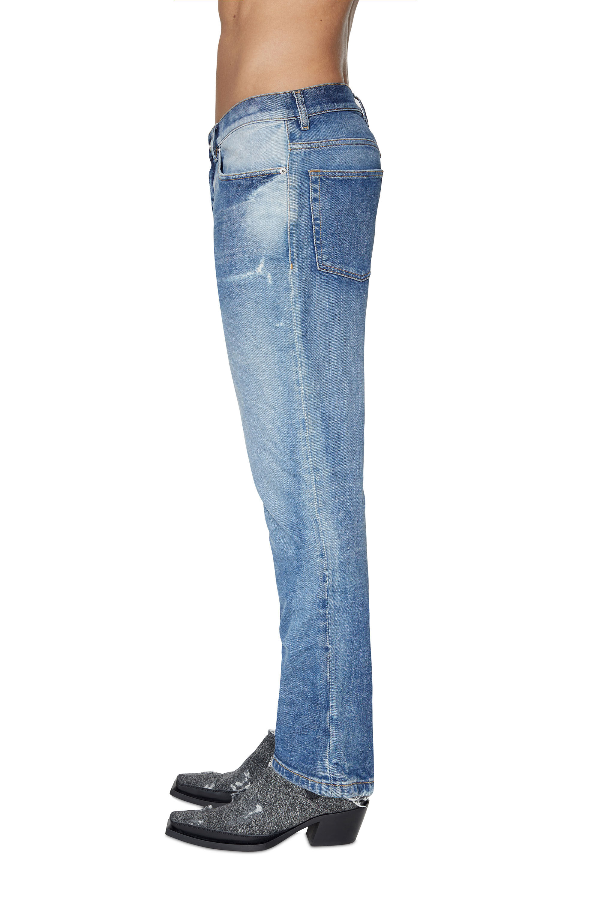 Diesel - Tapered Jeans 2005 D-Fining 09E16, Medium blue - Image 5