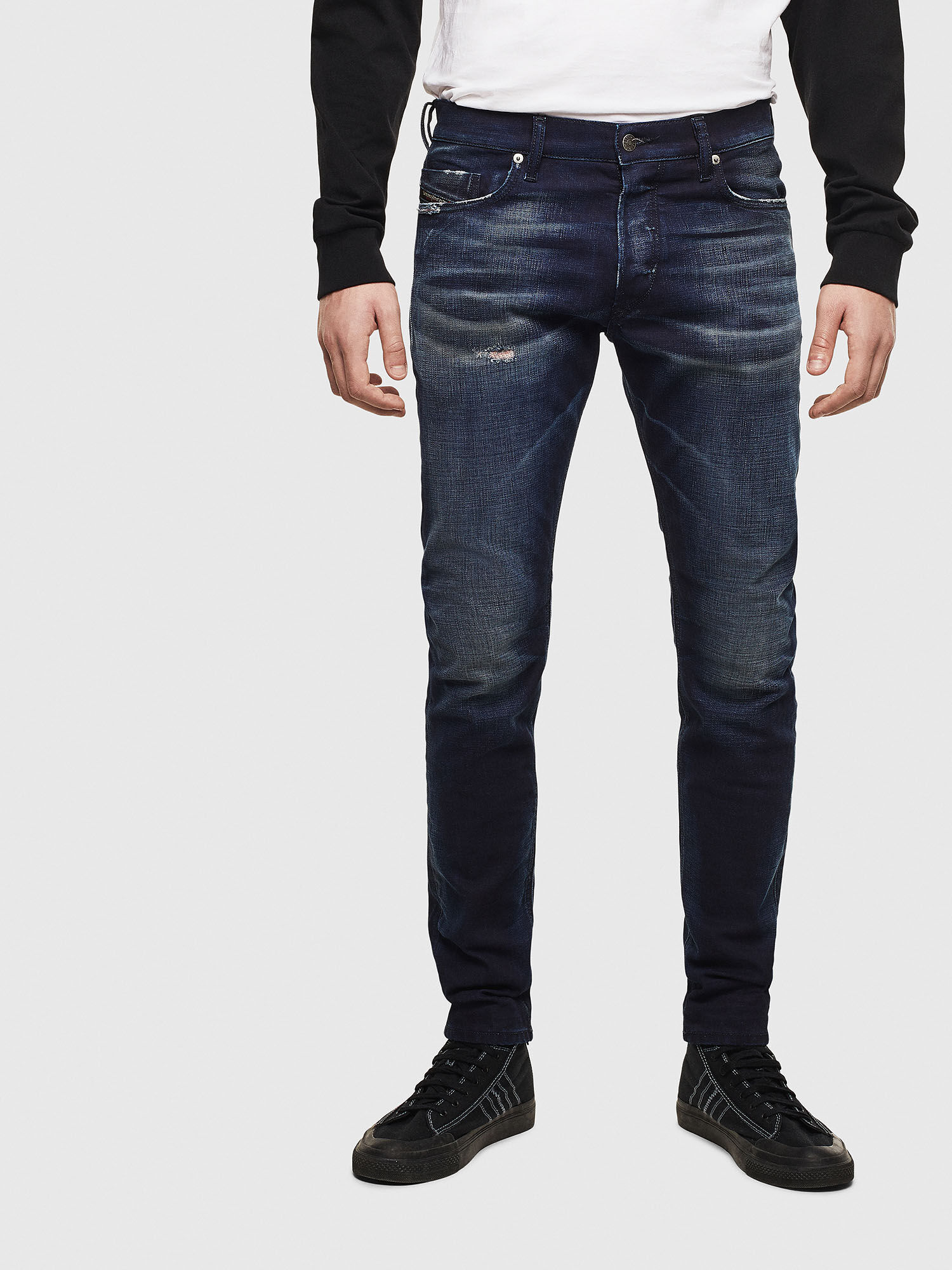 Tepphar 009BL Man: Slim Dark blue Jeans 