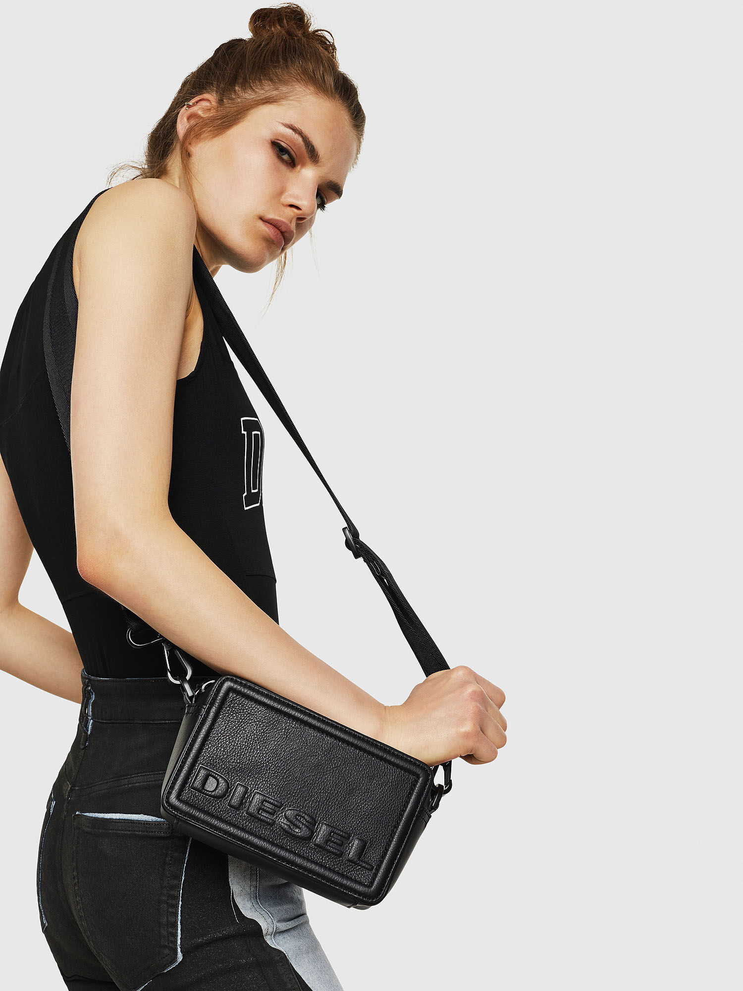 ROSA' Woman: Square cross-body bag in leather | Diesel