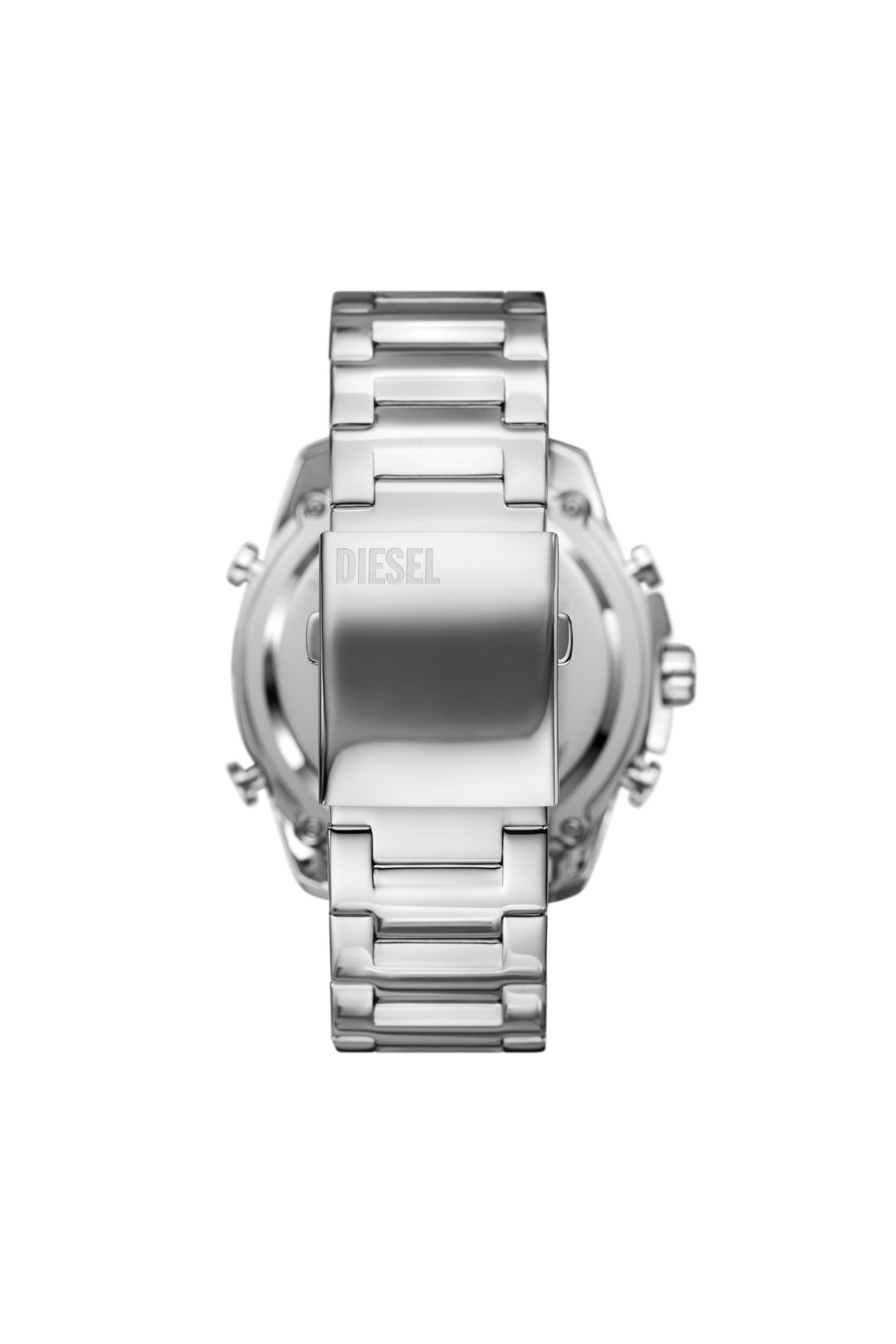 希少になる steel stainless ana-digi Chief Mega Men's watch Silver | 時計