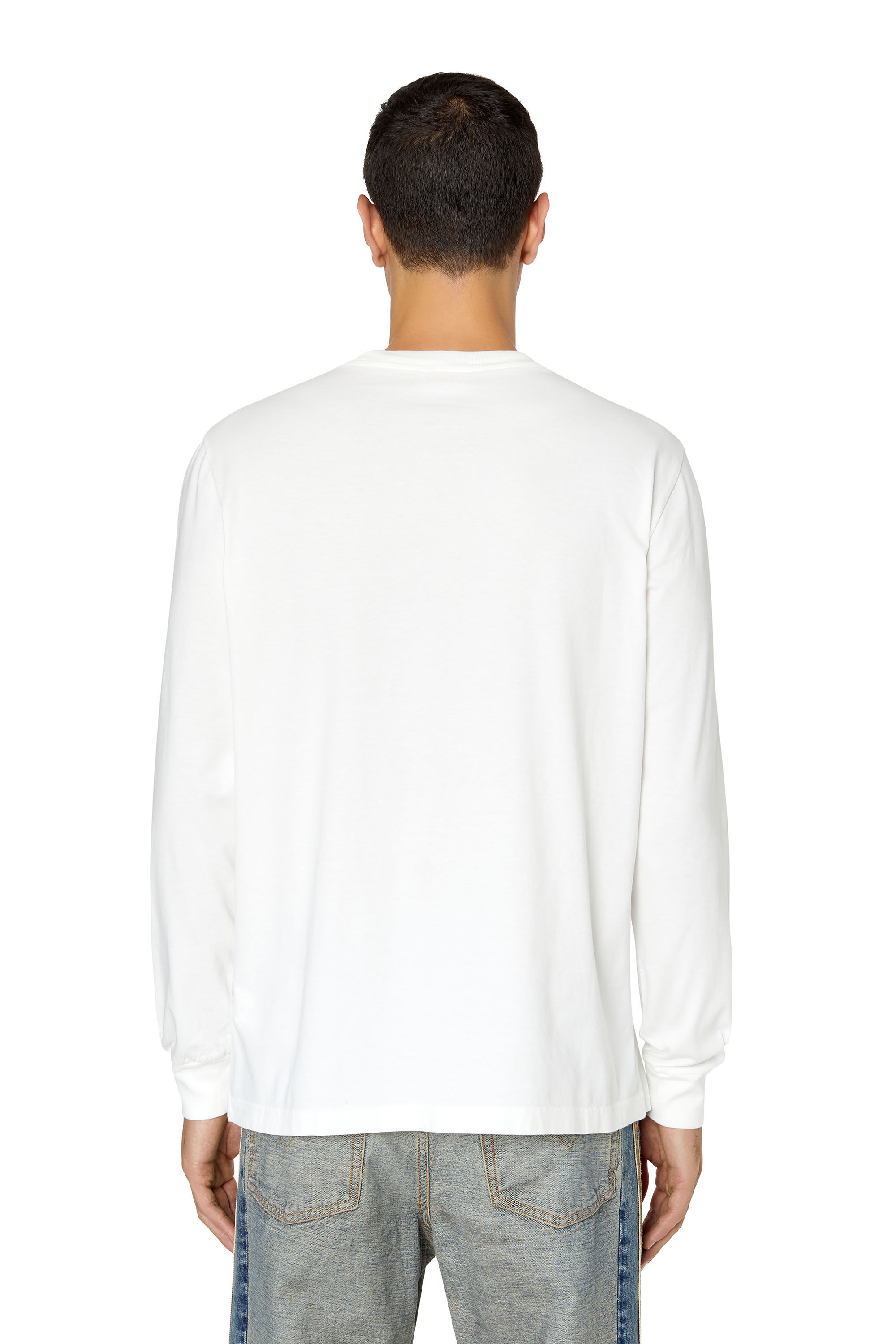 Diesel - T-JUST-LS-IND, White - Image 5