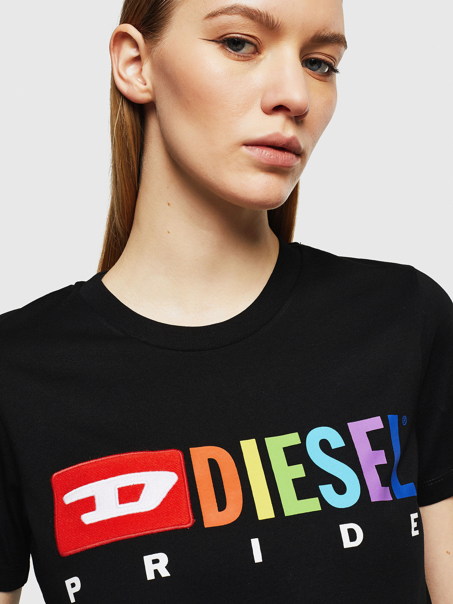 Diesel - UFTEE-SILY-INT, Negro - Image 2