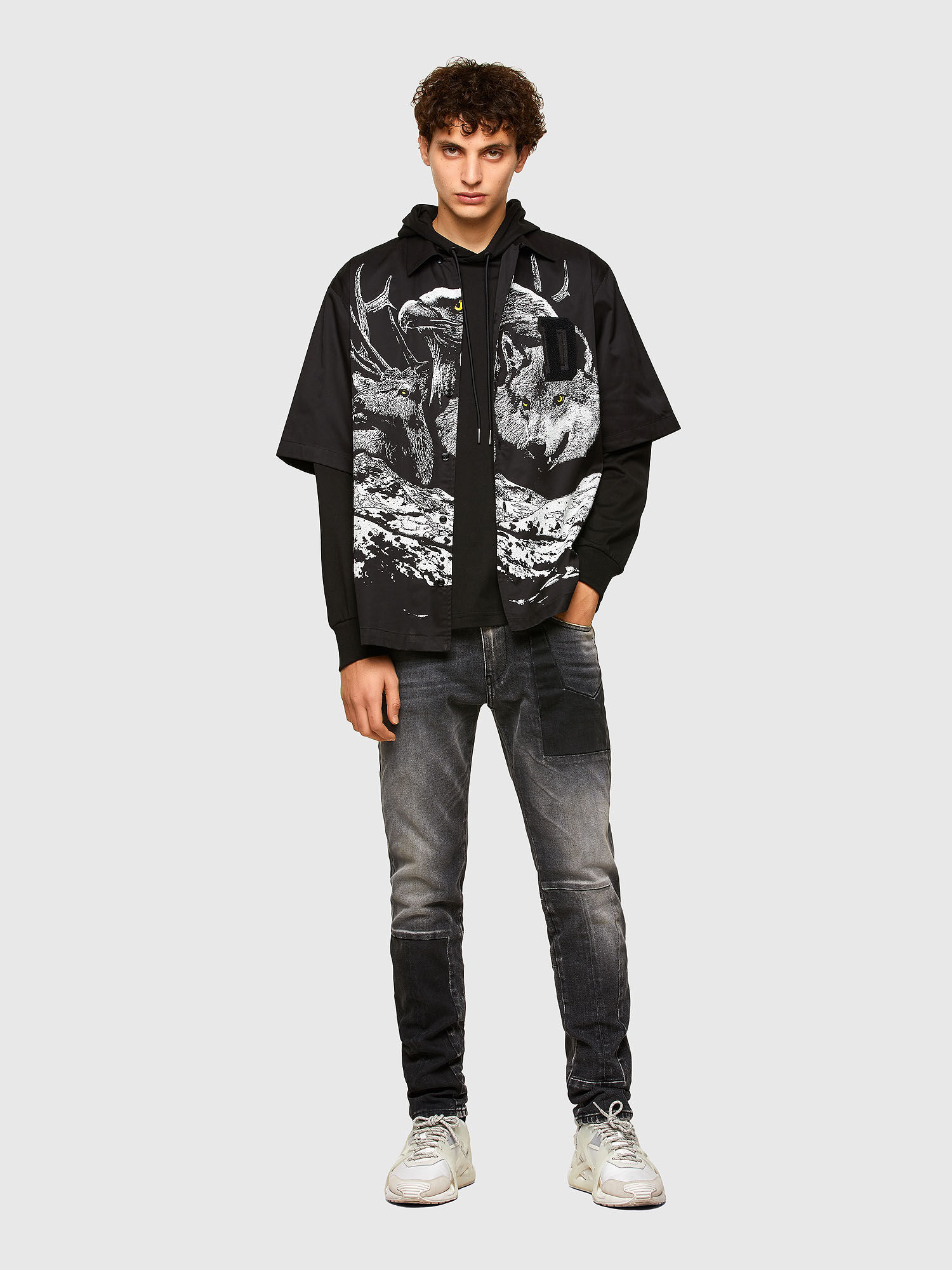 Diesel wolf deals t shirt