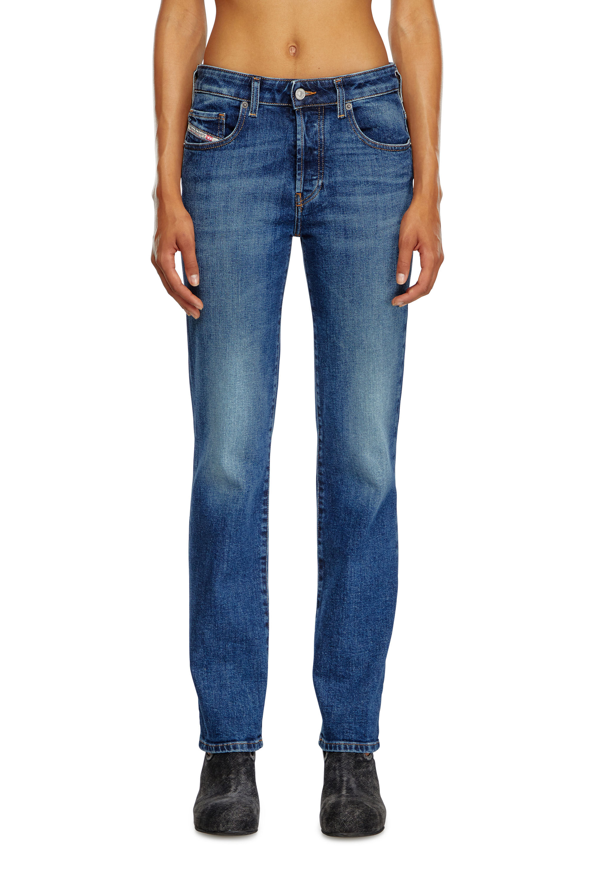 D-RISE Man: Oversized Regular Black/Dark grey Jeans | Diesel