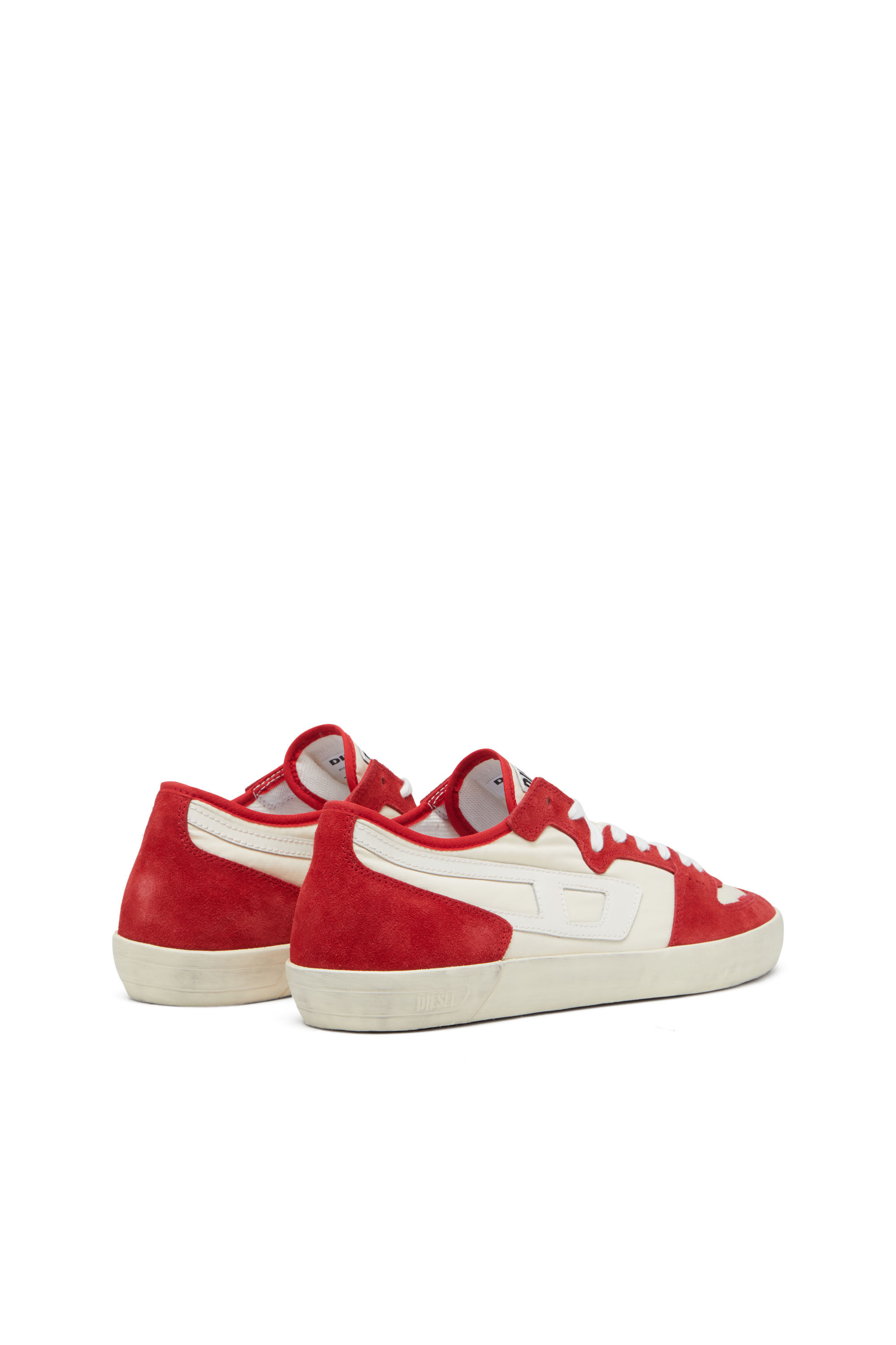 Men's S-Leroji D-Sneakers in padded ripstop and suede