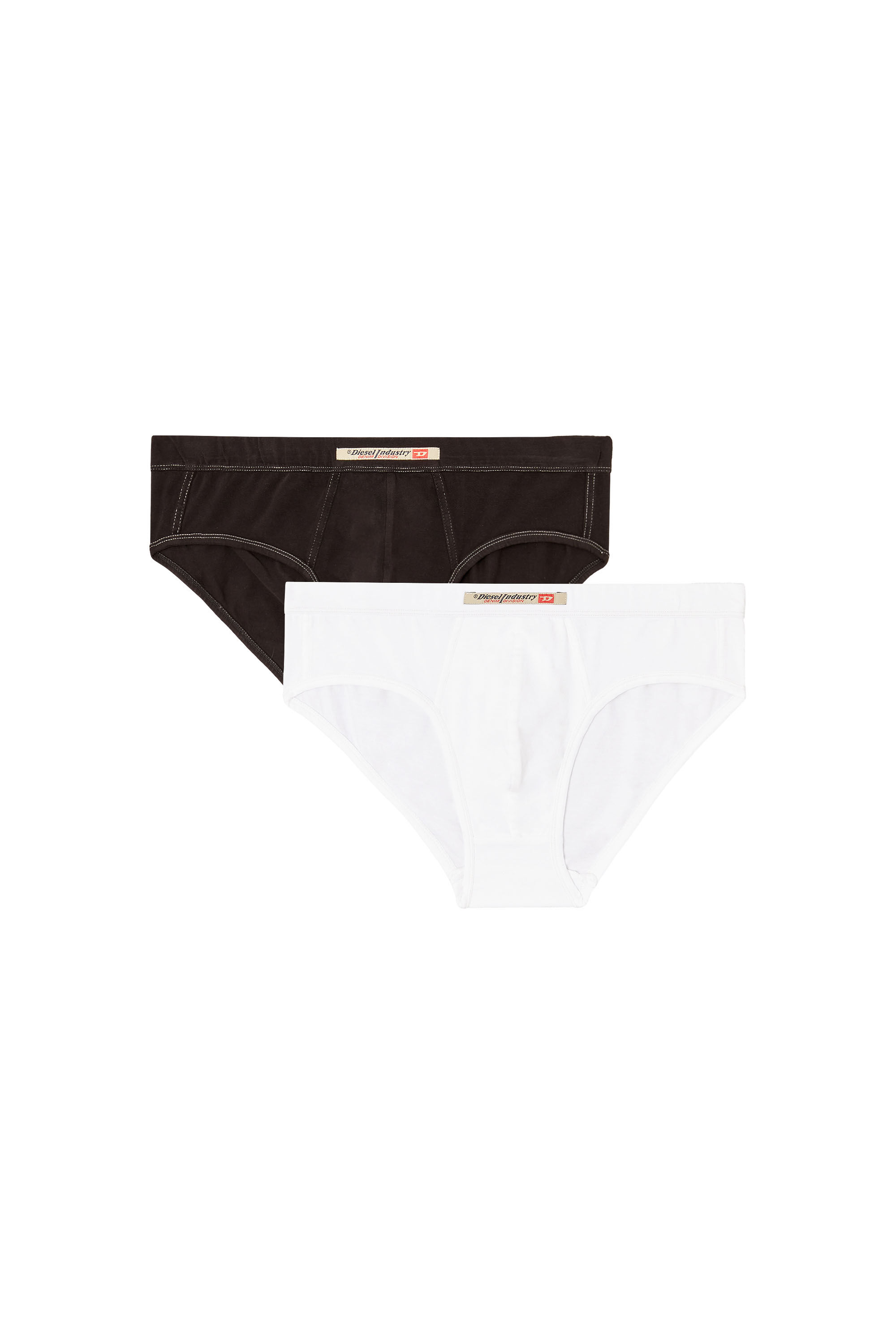 Diesel - ANDY-DNM-2PACK, Paquete de 2 calzoncillos con bandera Diesel Industry Hombre in Multicolor - 2
