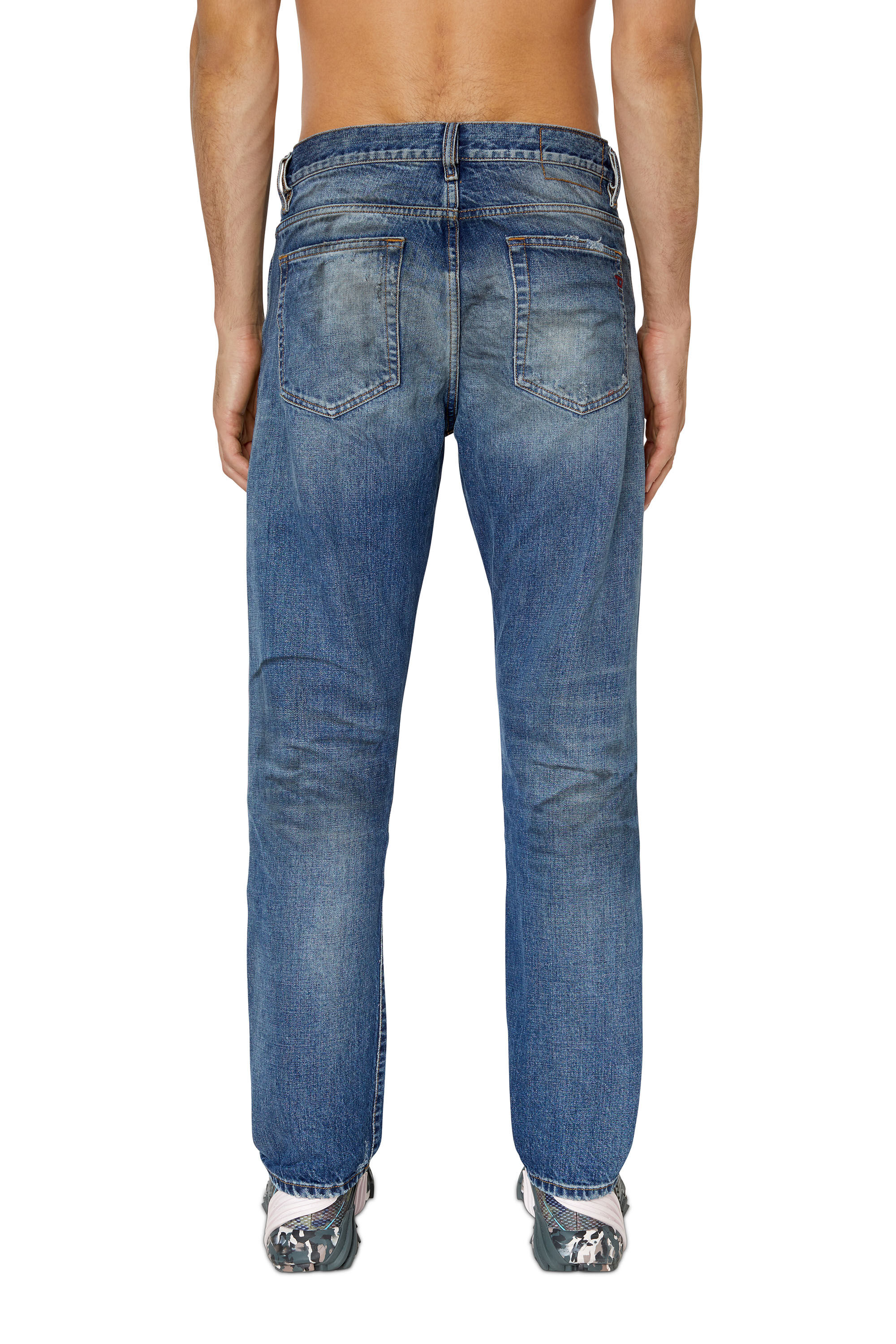 Diesel - Straight Jeans 2020 D-Viker 007D1, Medium blue - Image 4