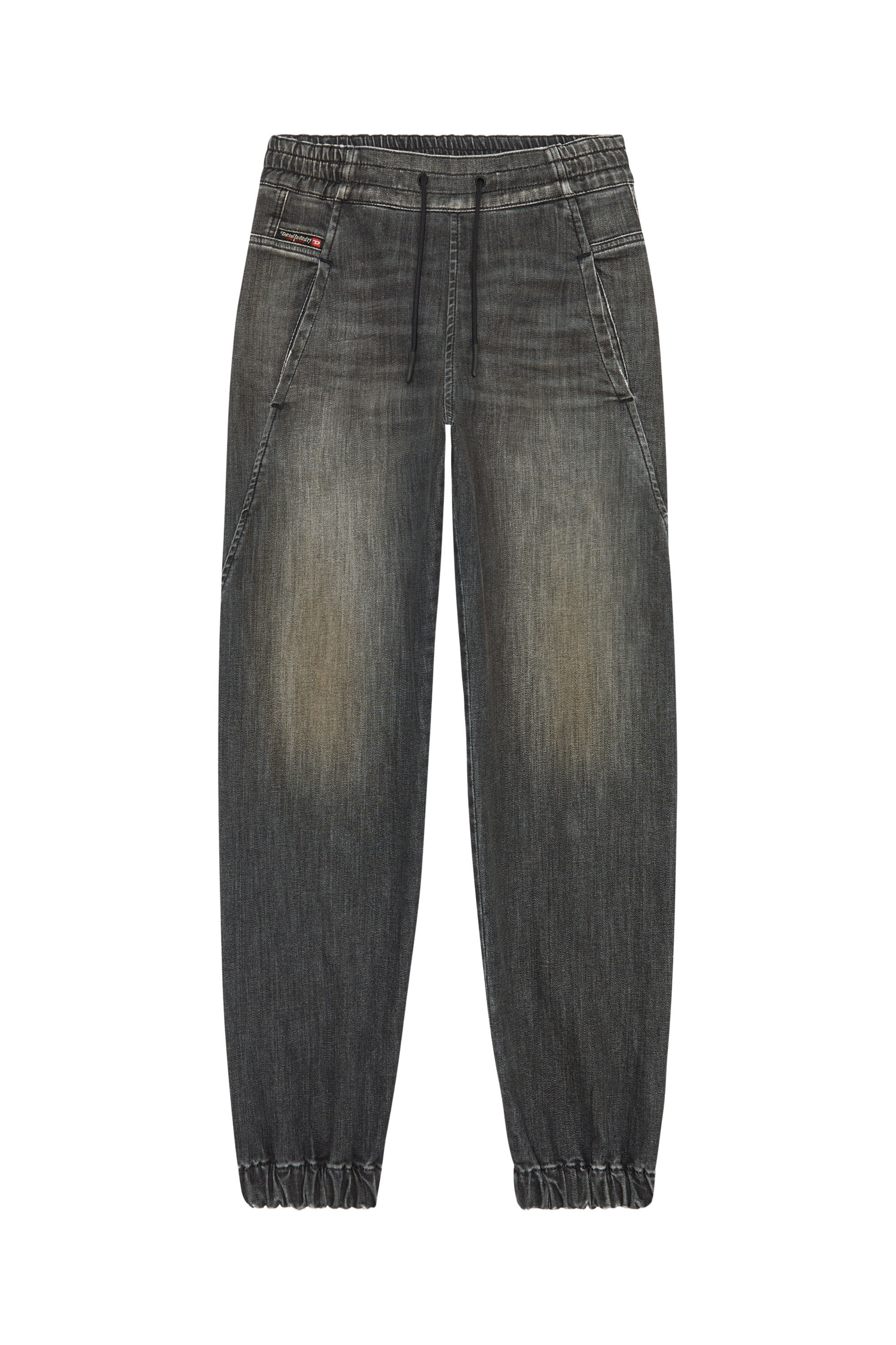 D-KRAILEY-F-T Woman: boyfriend Black/Dark grey Jeans | Diesel