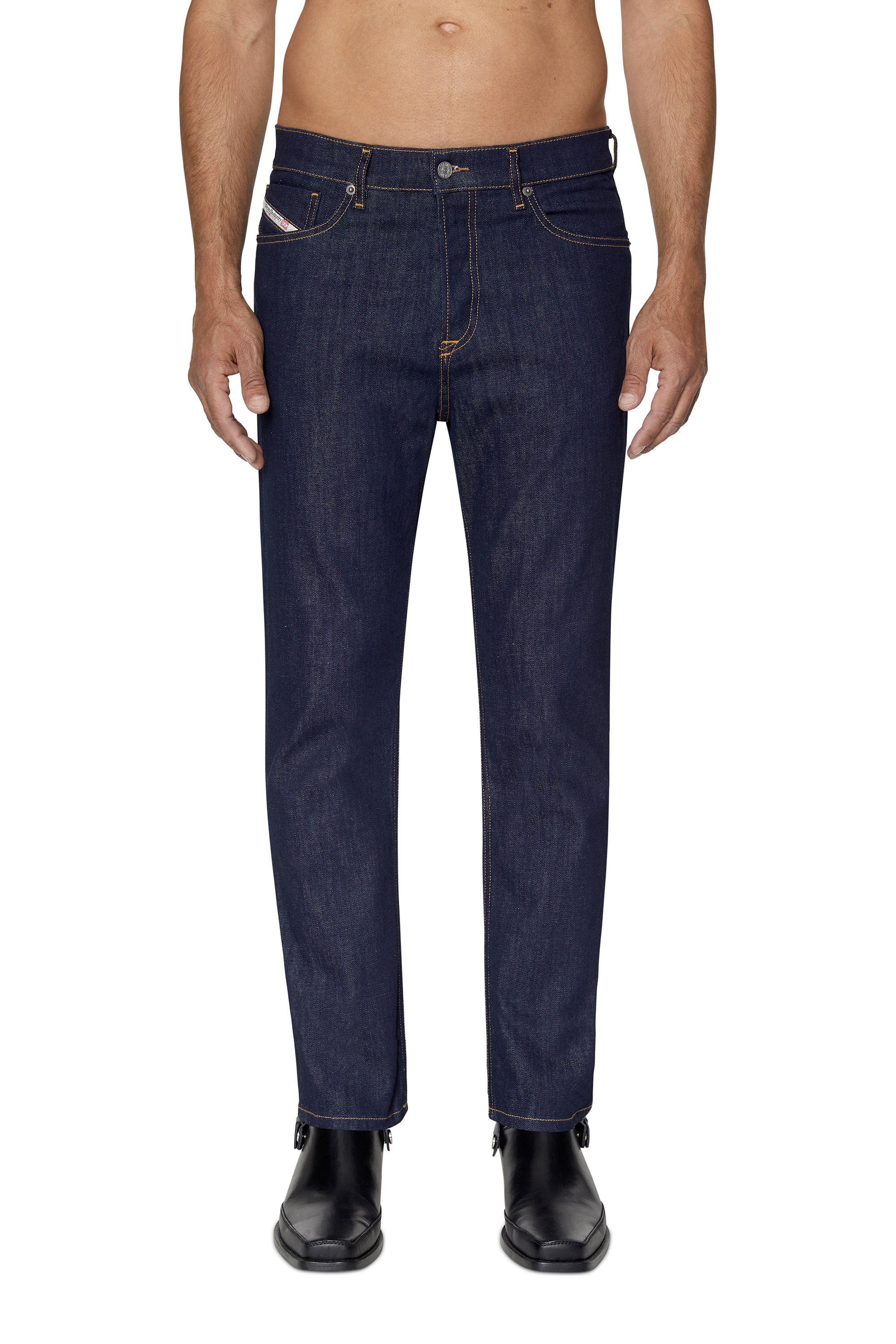 Diesel - Tapered Jeans 2005 D-Fining Z9B89, Azul Oscuro - Image 3