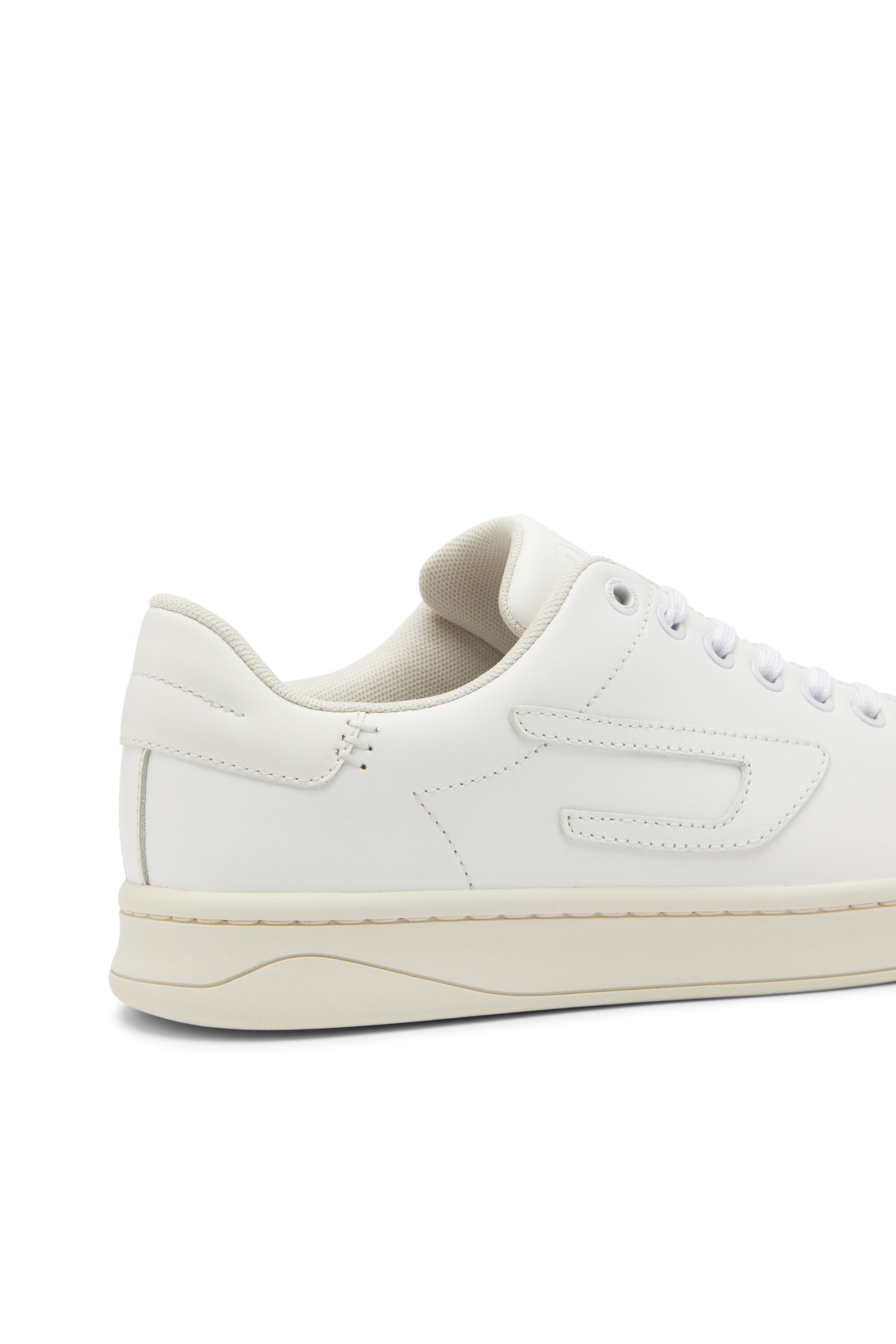 Women s Low top leather sneakers D patch Diesel S ATHENE LOW W