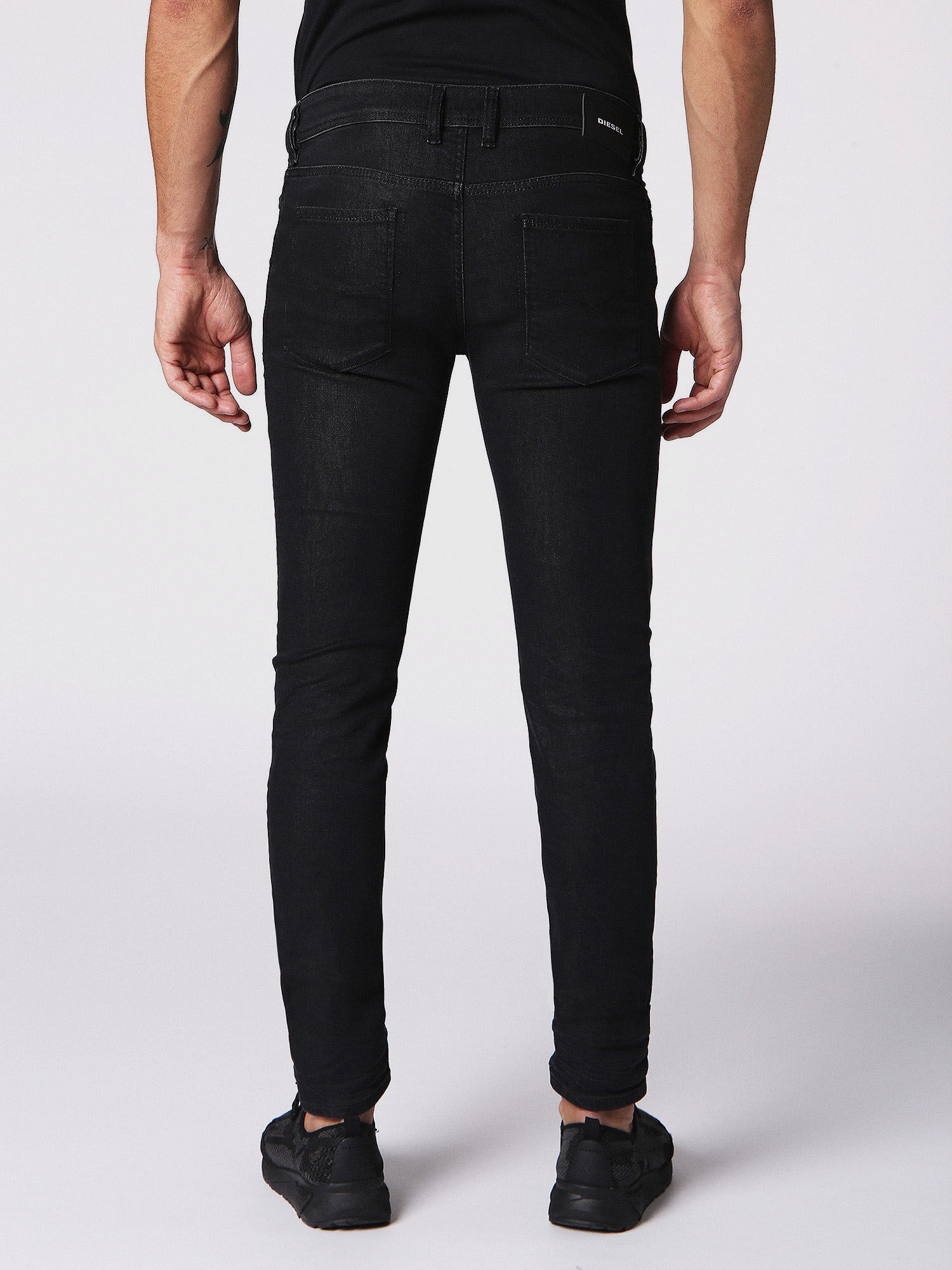 Diesel - Skinny Jeans Sleenker 084SB, Negro/Gris oscuro - Image 3
