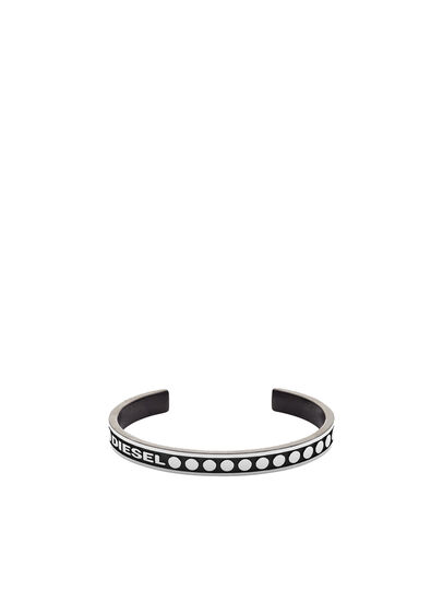 DX1167, Silver/Black Diesel - DX1167, Silver/Black - Bracelets - Image 1