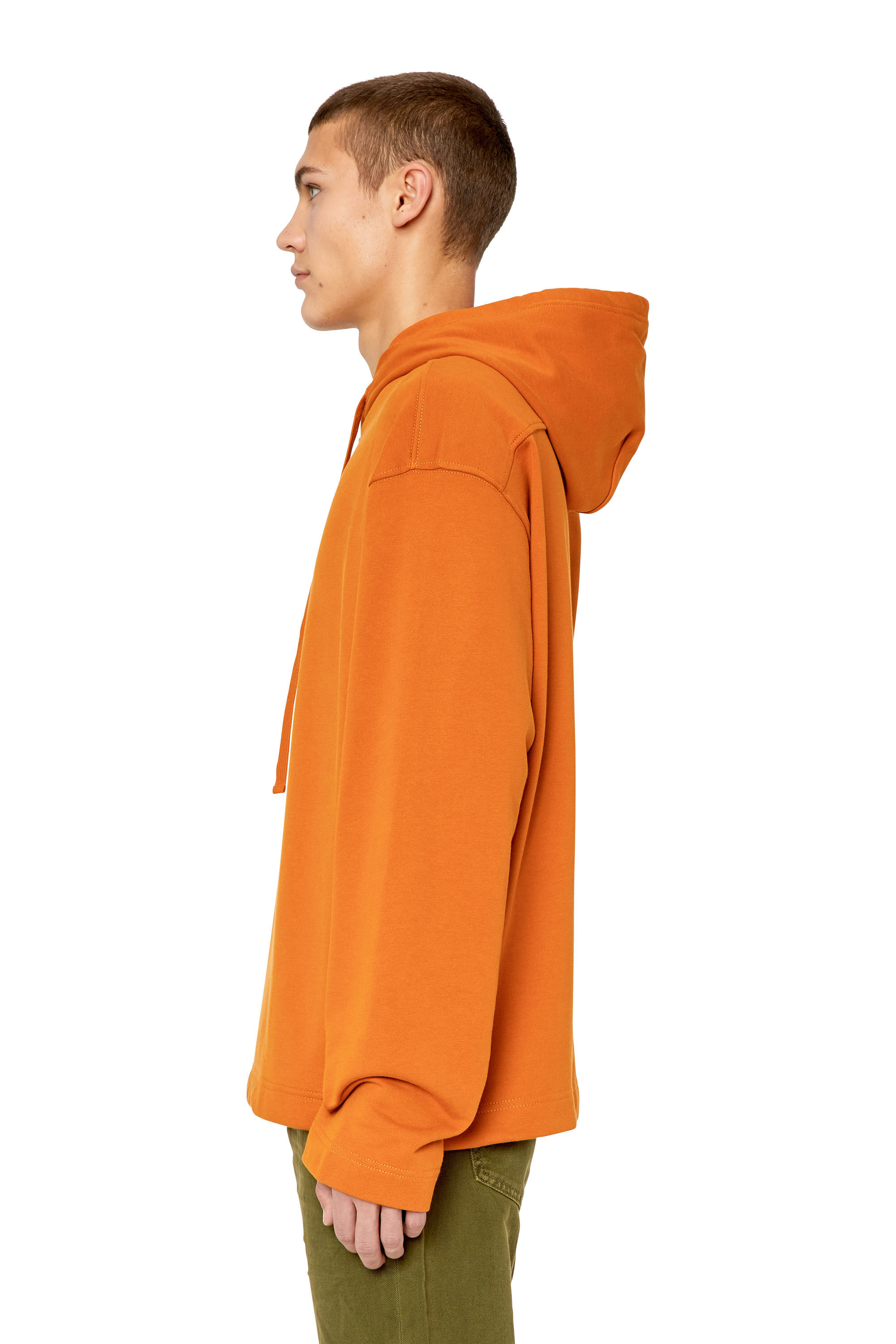 Orange diesel hoodie hotsell