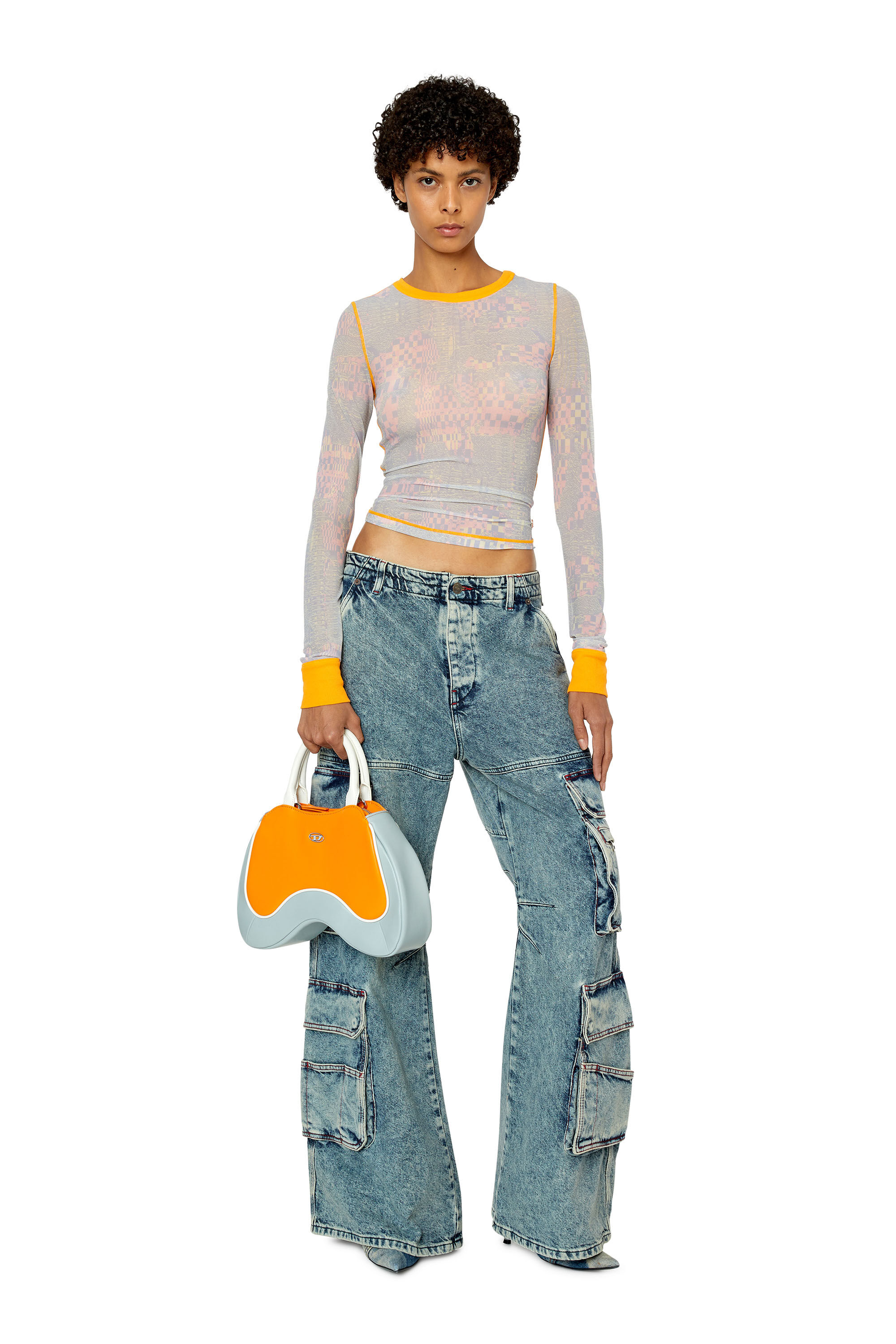 1997 D-Sire Woman: Puddle Straight Medium Blue Jeans | Diesel