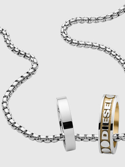 DX1233, Silver Diesel - DX1233, Silver - Necklaces - Image 2
