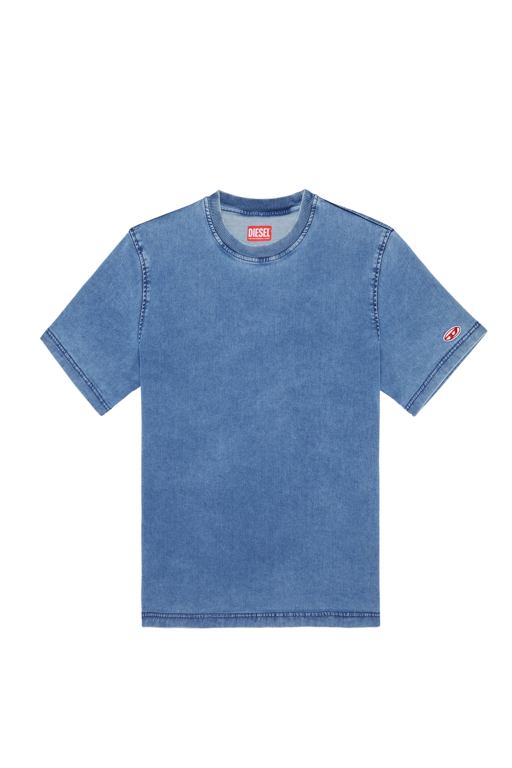 Denim t shirt mens shop