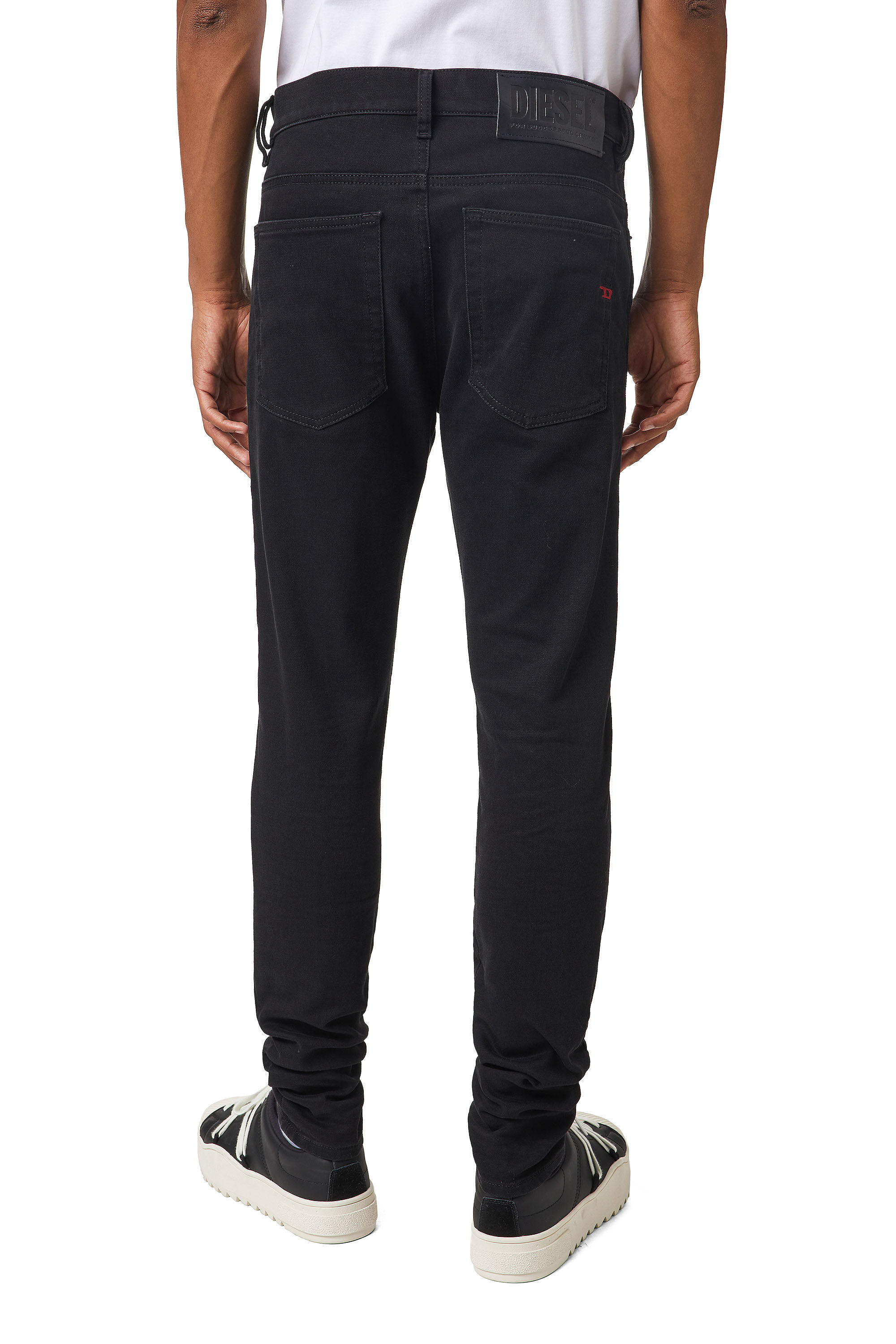 Diesel - D-Amny JoggJeans® Z9A29 Skinny, Black/Dark grey - Image 4