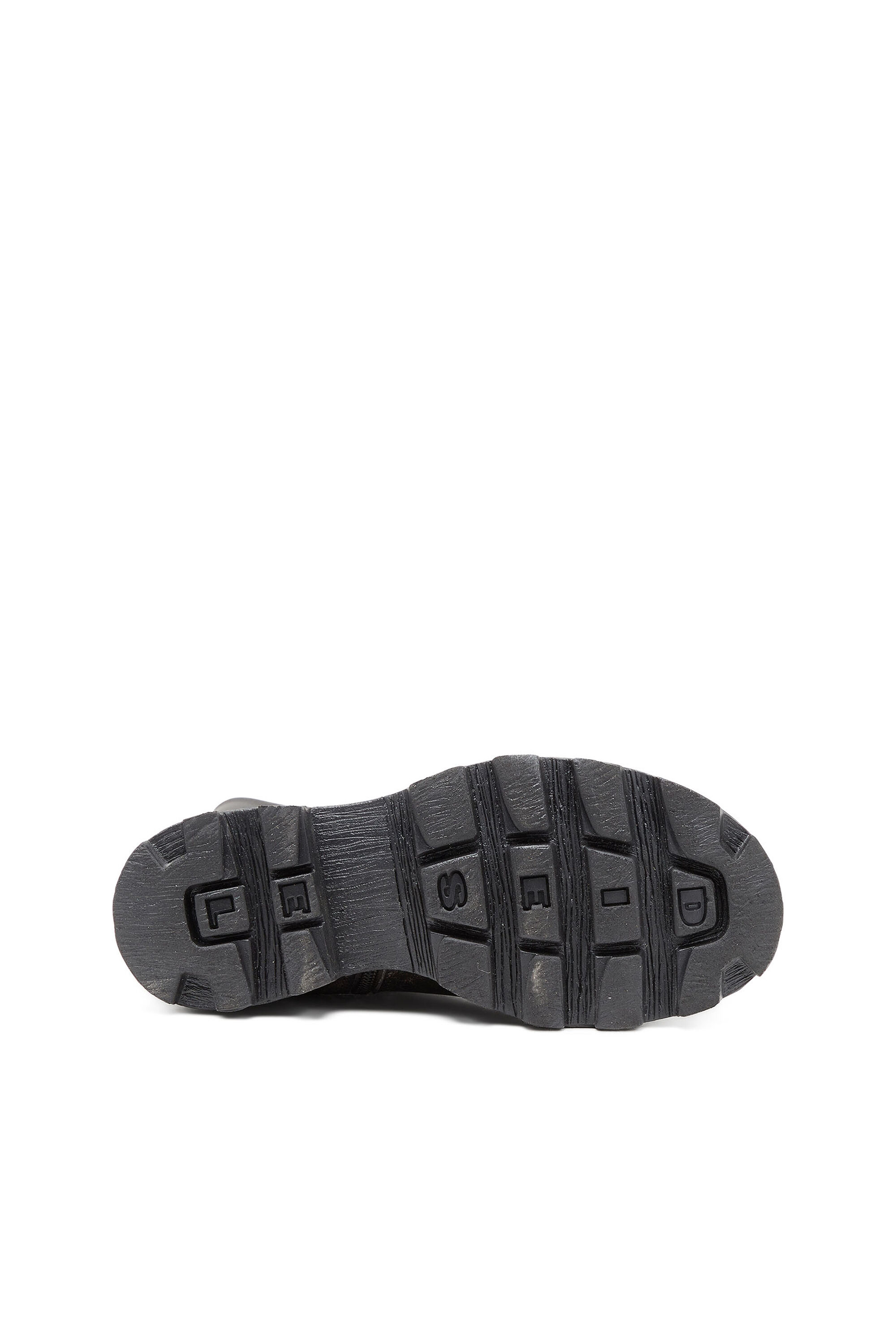 Diesel - D-HAMMER HB D W, D-Hammer-Botas a la rodilla en cuero desgastado Mujer in Marrón - 5