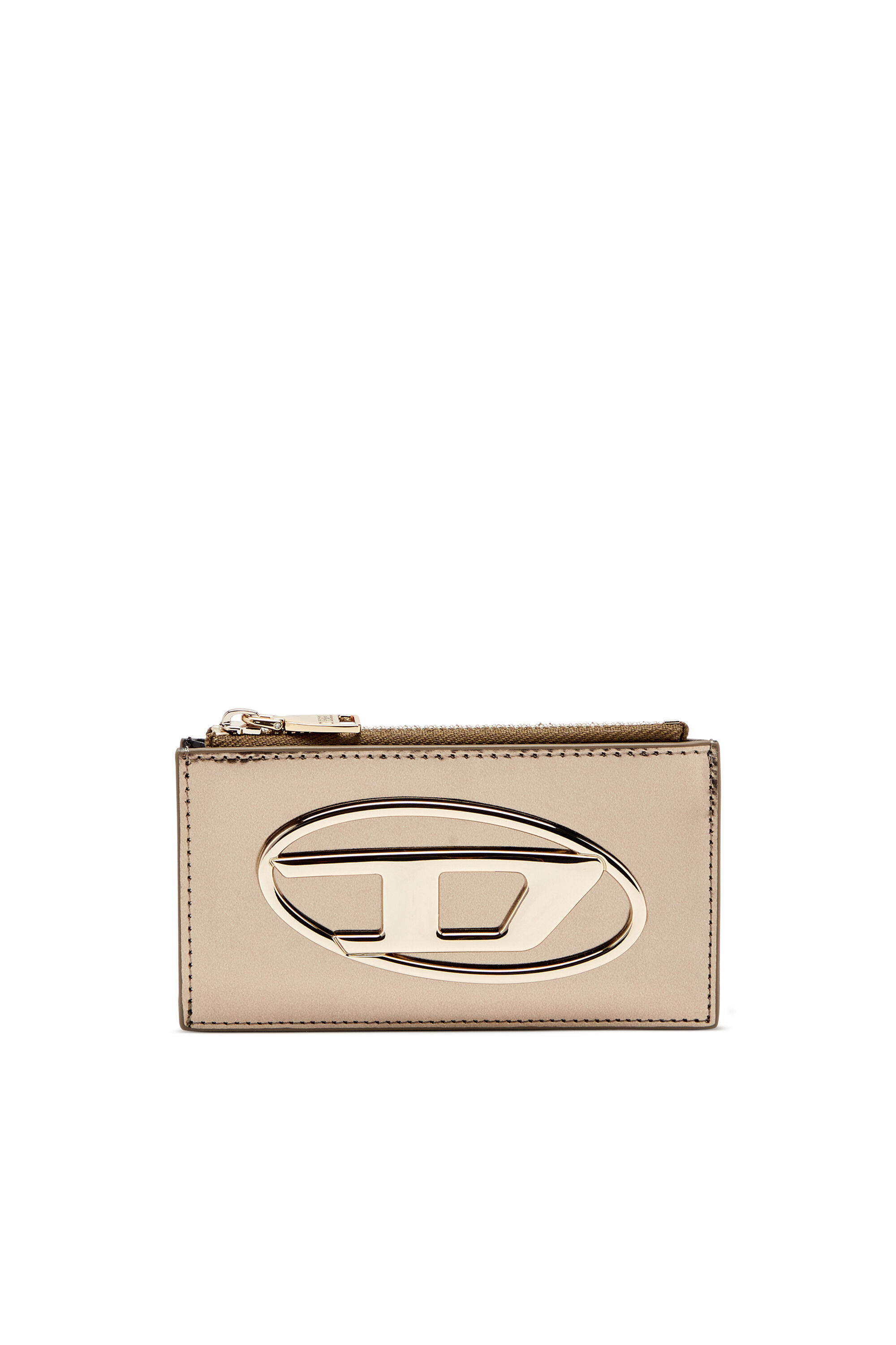 Women's Card holder in mirror leather | Brown | Diesel