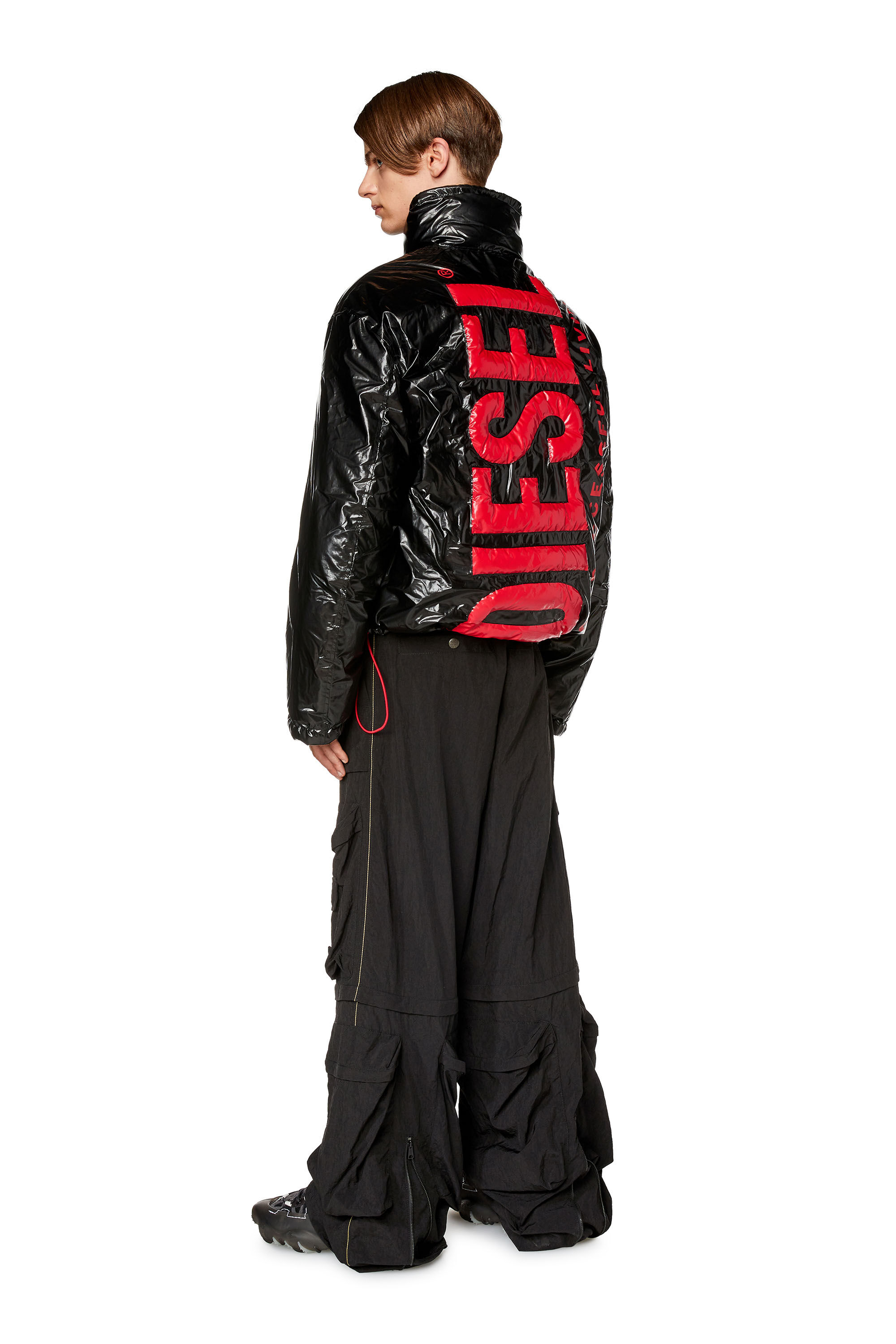 Diesel - W-JUPIT, Negro/Rojo - Image 1