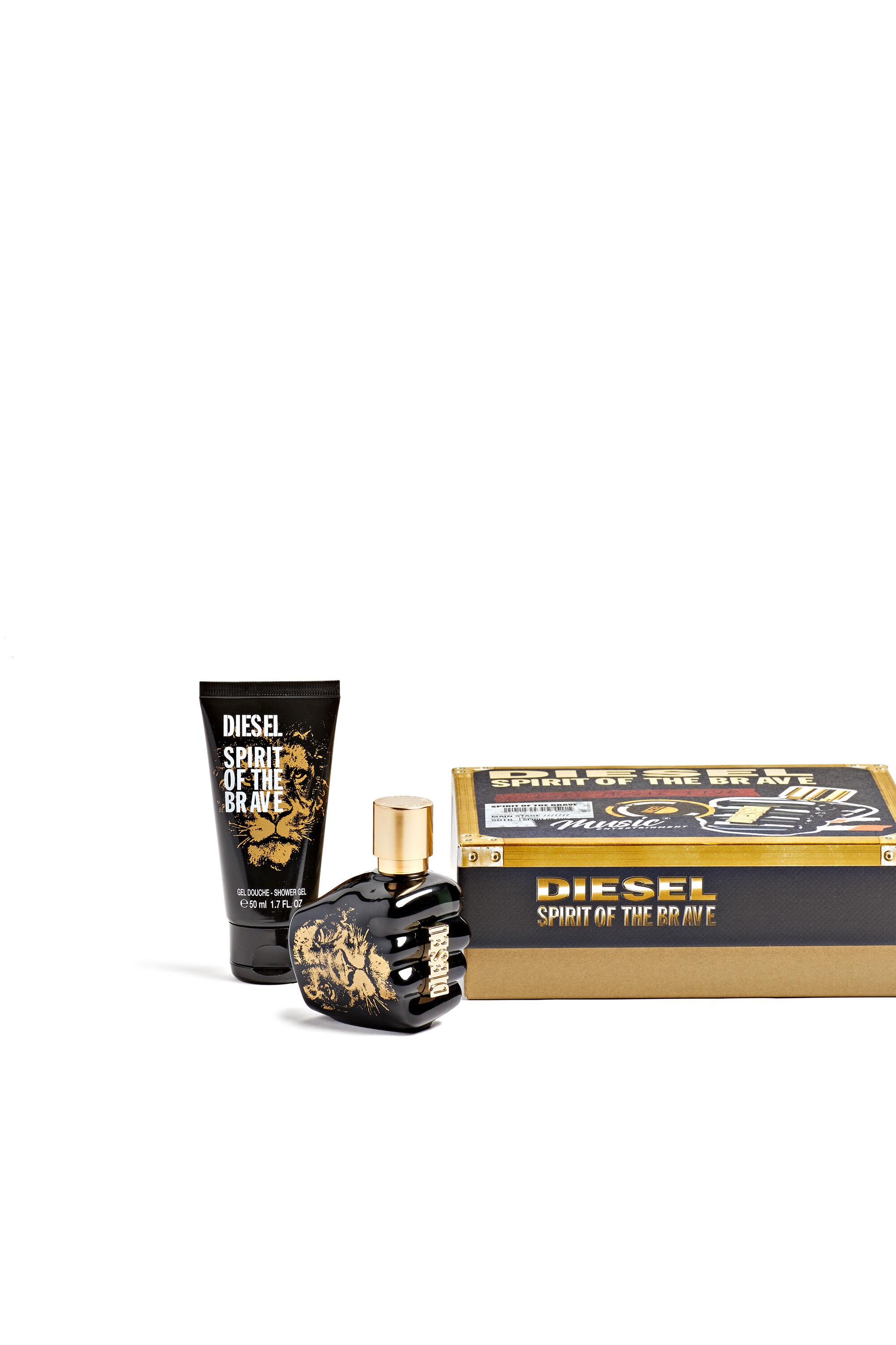 Diesel - SPIRIT OF THE BRAVE 35 ML GIFT SET, Man's Spirit Of The Brave Gift set in Black - 1