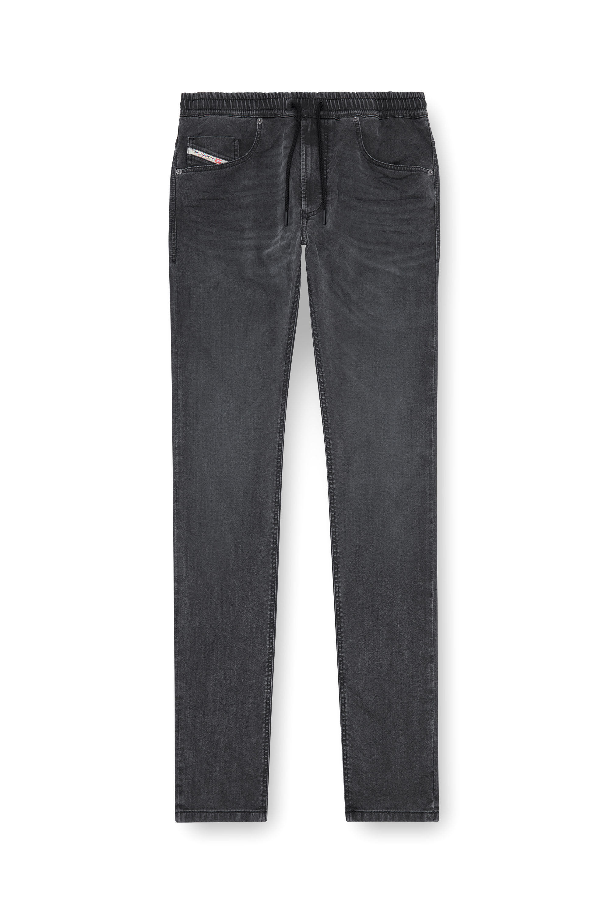 Diesel - Man's Regular 2030 D-Krooley Joggjeans® 09J75, Black/Dark grey - 2