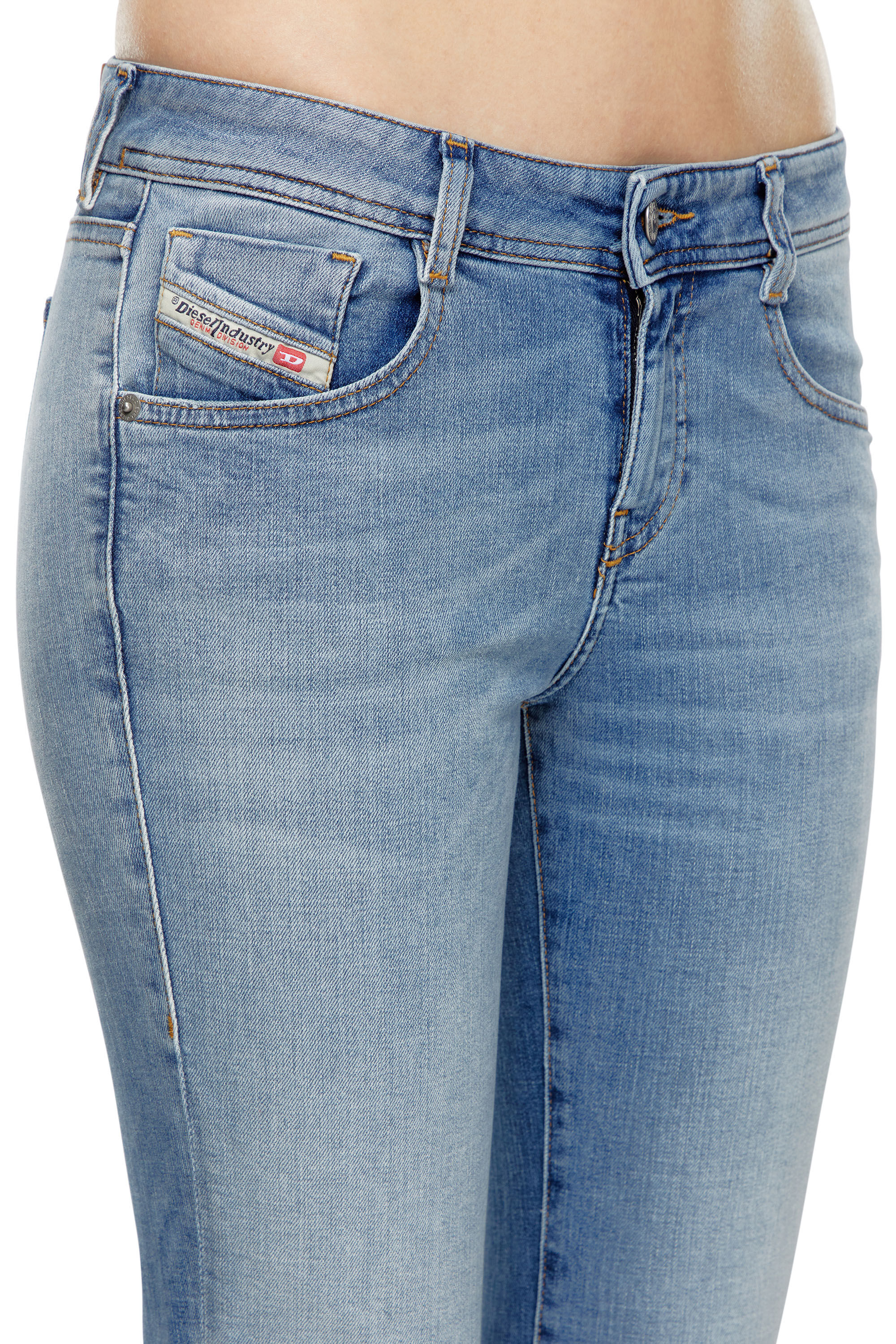 適切な価格 1969 D-Ebbey Diesel Blue| |Light Jeans Flare and Bootcut - パンツ
