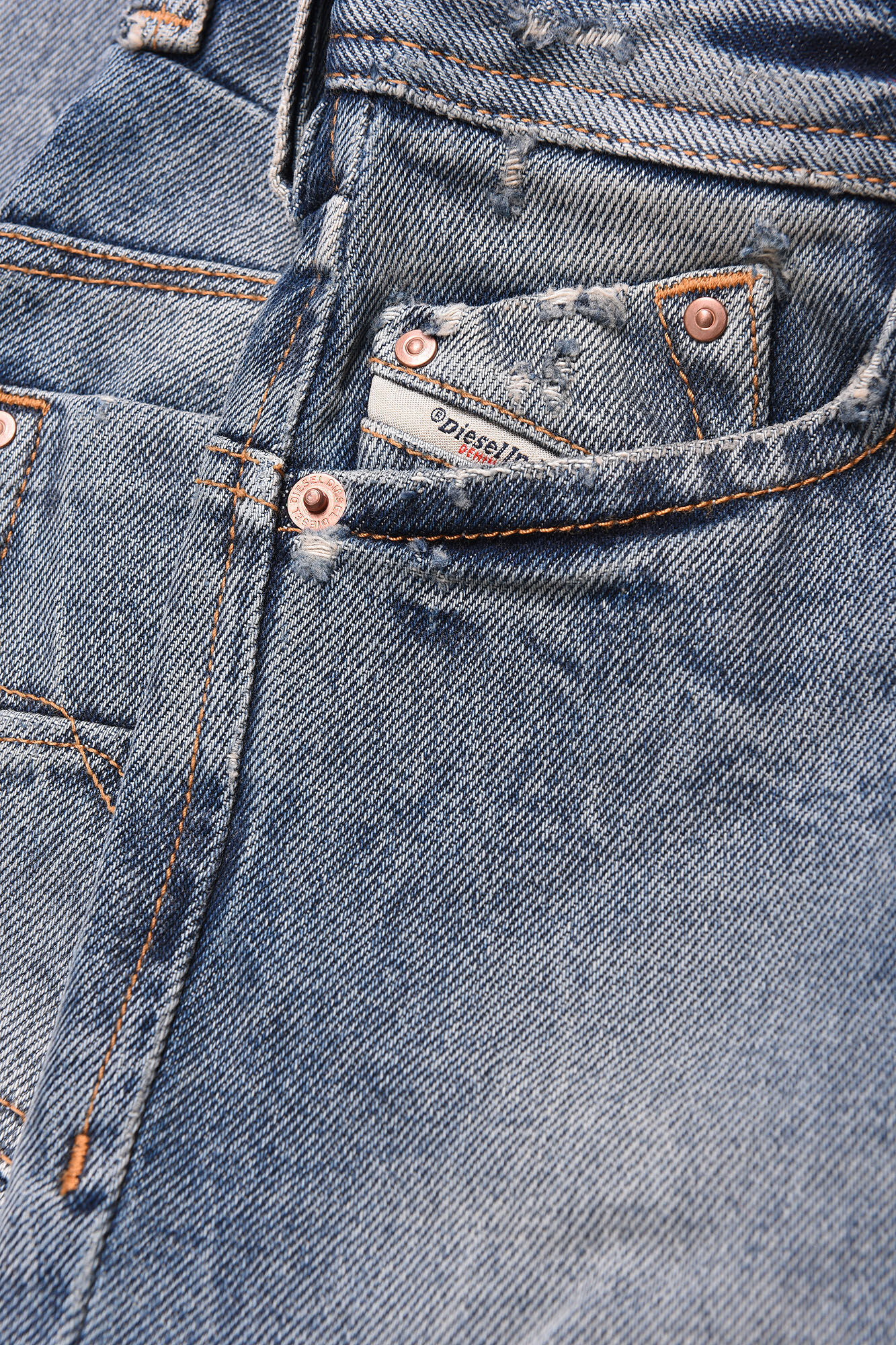 Velkommen hemmeligt Udholde DARRON-R-J-N Boy: Destroyed tapered jeans | Diesel