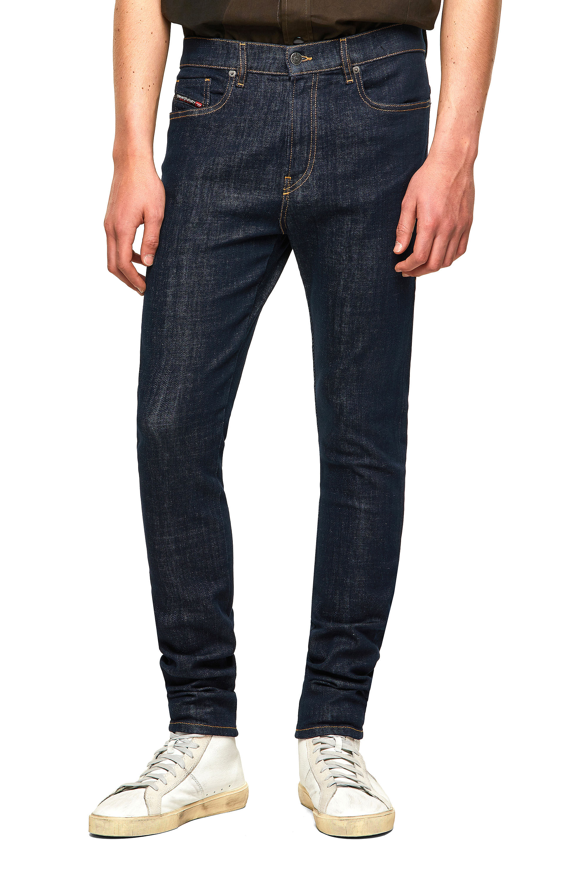Diesel - D-Amny 009PC Skinny Jeans, Azul Oscuro - Image 3
