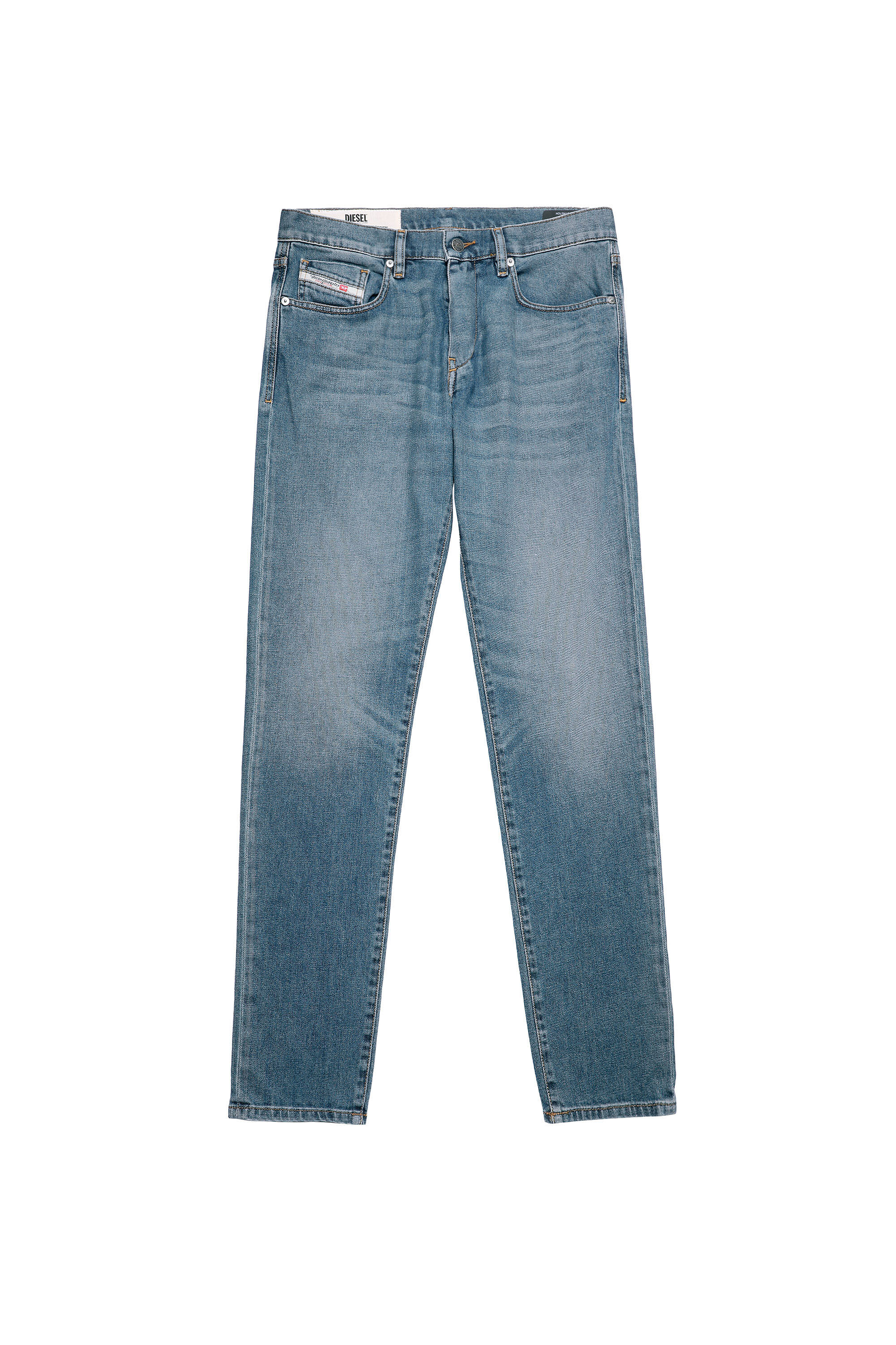 Diesel - D-Strukt Slim Jeans 009EI, Medium Blue - Image 2