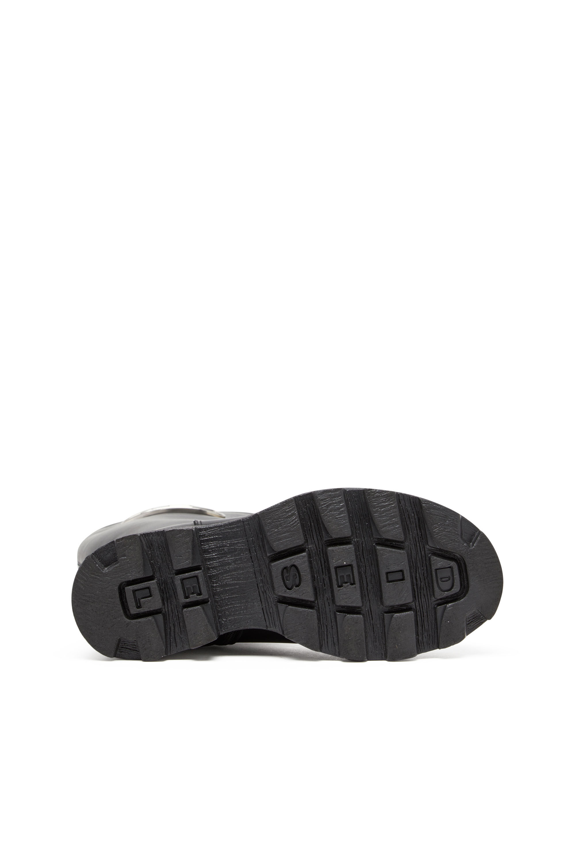 靴・ブーツ・サンダルその他 DIESEL D-Hammer So D Men's D-Hammer-Leather lace-up shoes with oval D toe cap