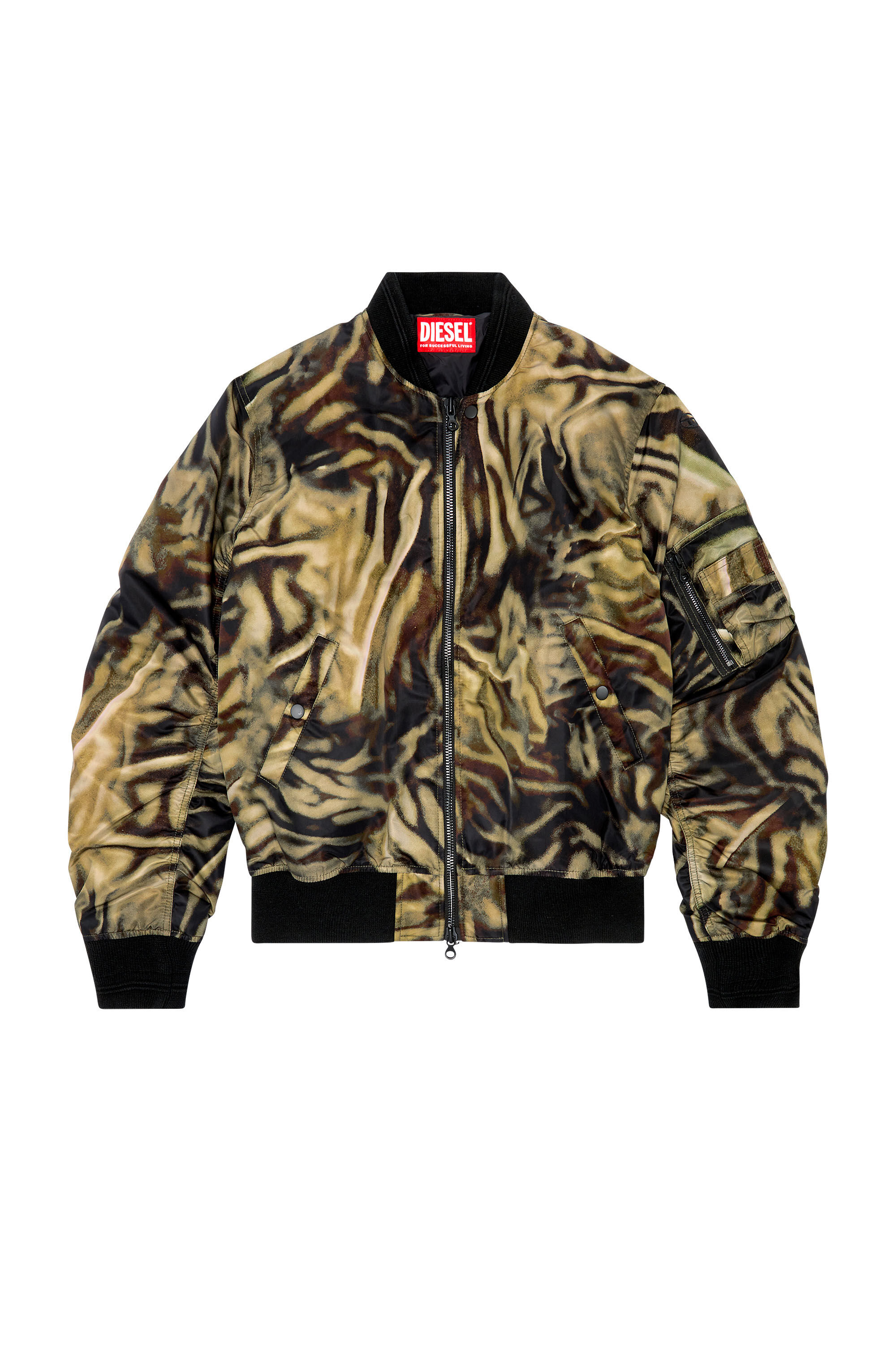 Diesel flight jacket top