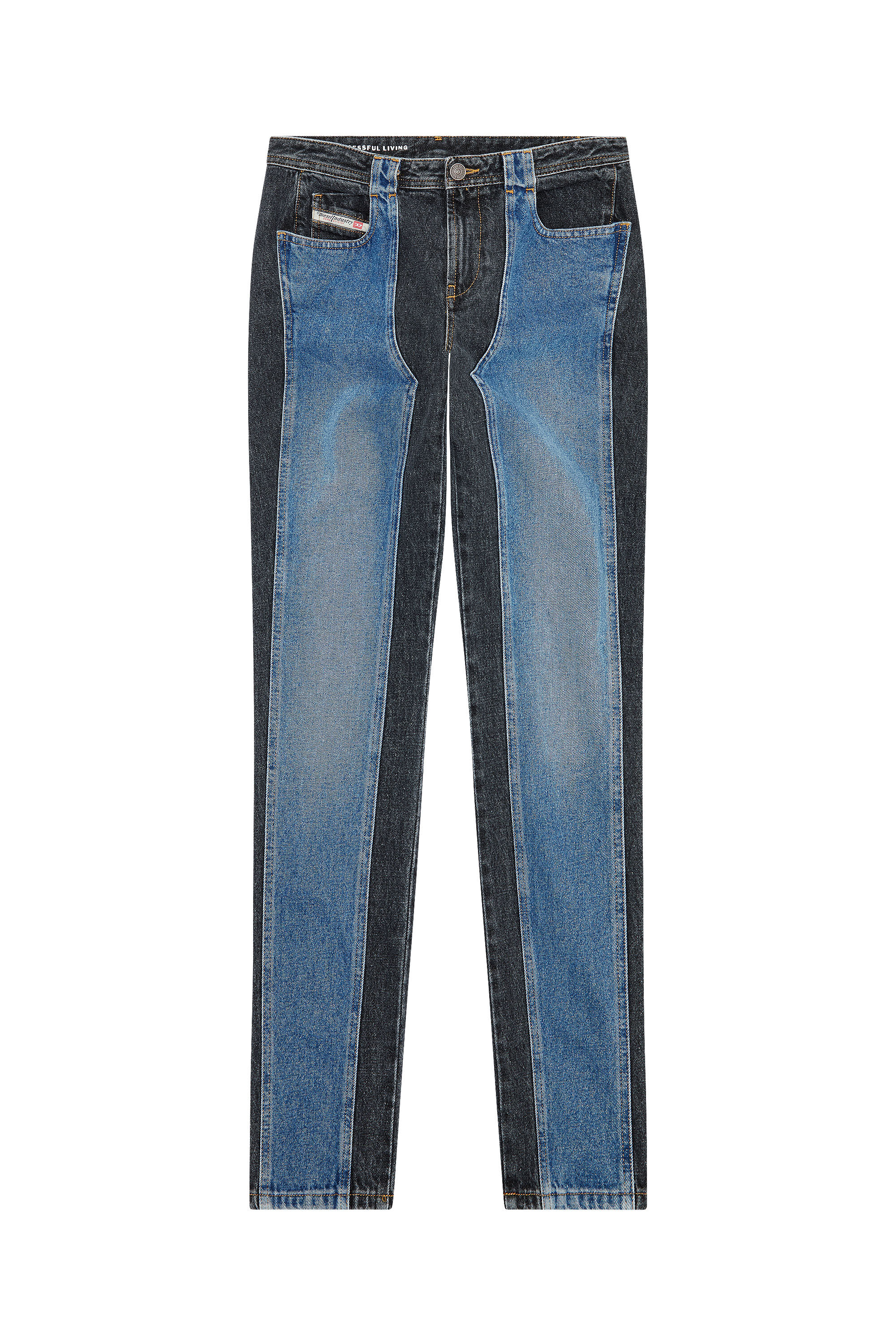 Diesel - D-Tail 09F21 Skinny Jeans, Azul medio - Image 1