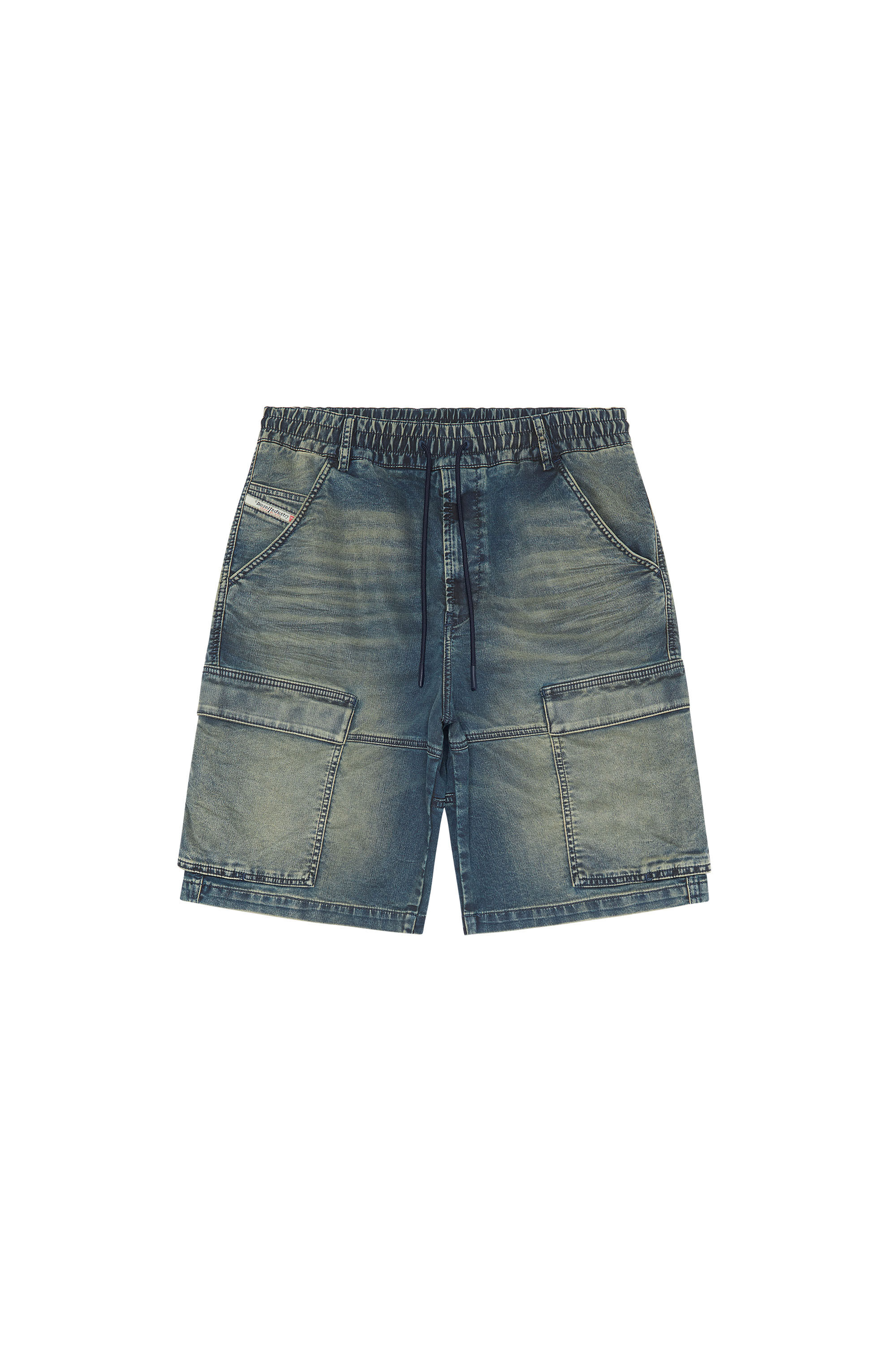 Men's Chino shorts in JoggJeans | Black | Diesel