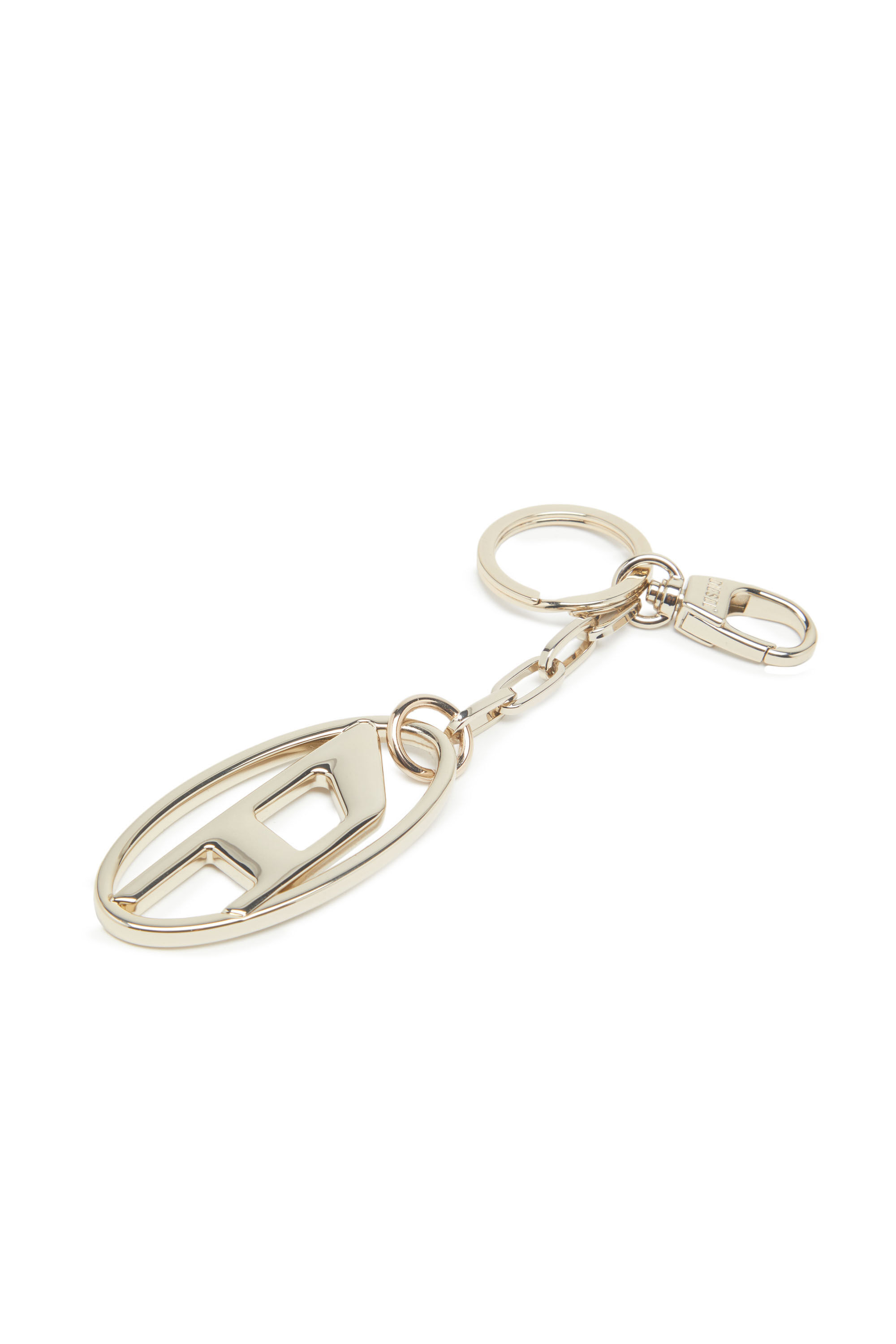 大特価 Women's Diesel | Yellow | plaque logo with keyring Metal 小物