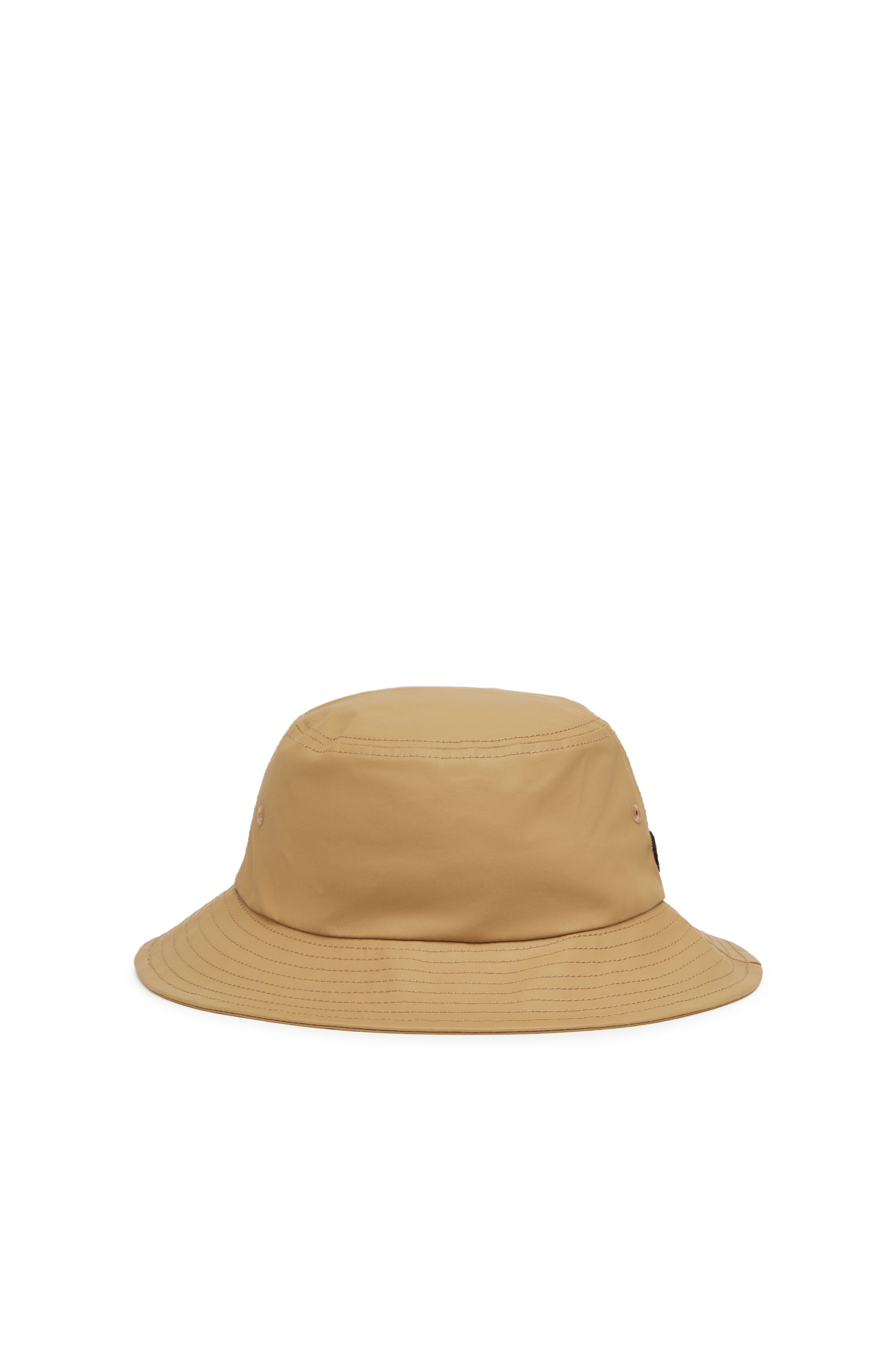 Diesel - C-FISH-COAT, Man Bucket hat in coated twill in Beige - Image 2