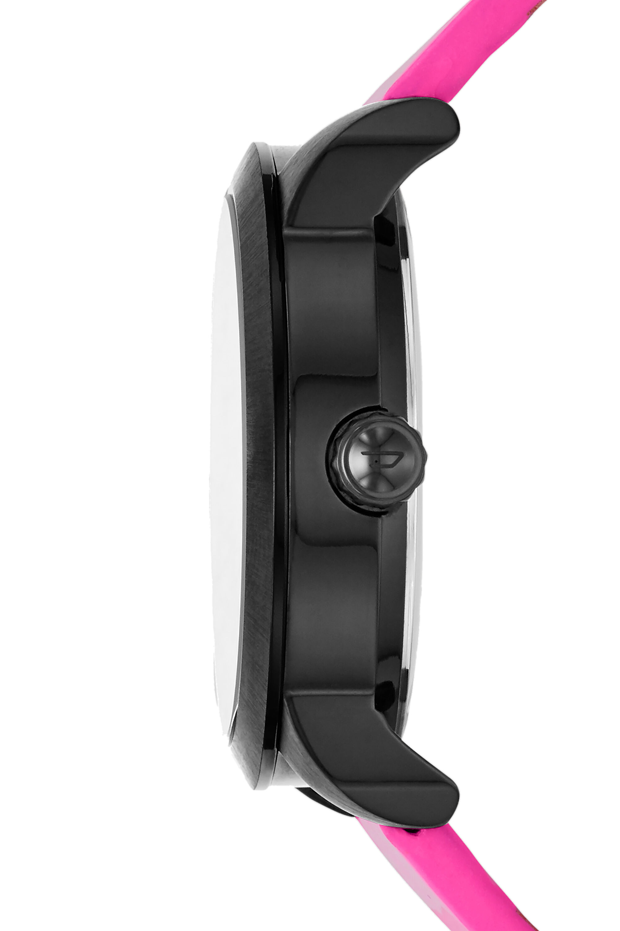 【現金特価】 Flare Woman: DZ5590 Rocks Diesel | watch leather pink three-hand 腕時計