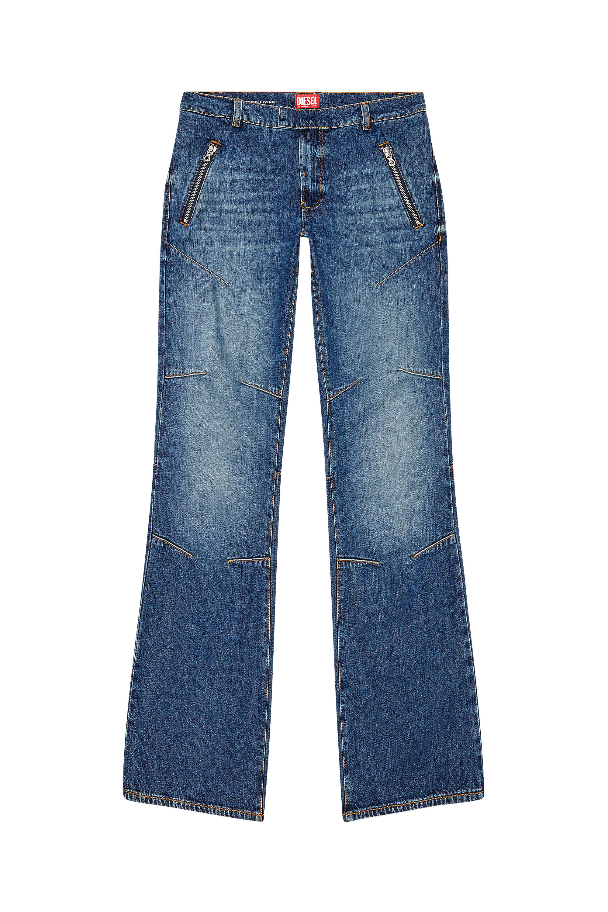Men's Straight Jeans | Dark blue | Diesel D-Ismis