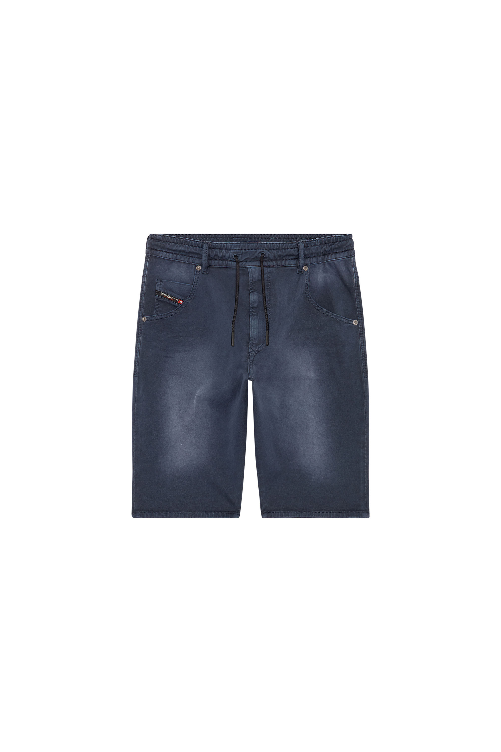 Diesel - D-KROOSHORT-Z JOGGJEANS, Man Coloured shorts in JoggJeans® in Blue - Image 2