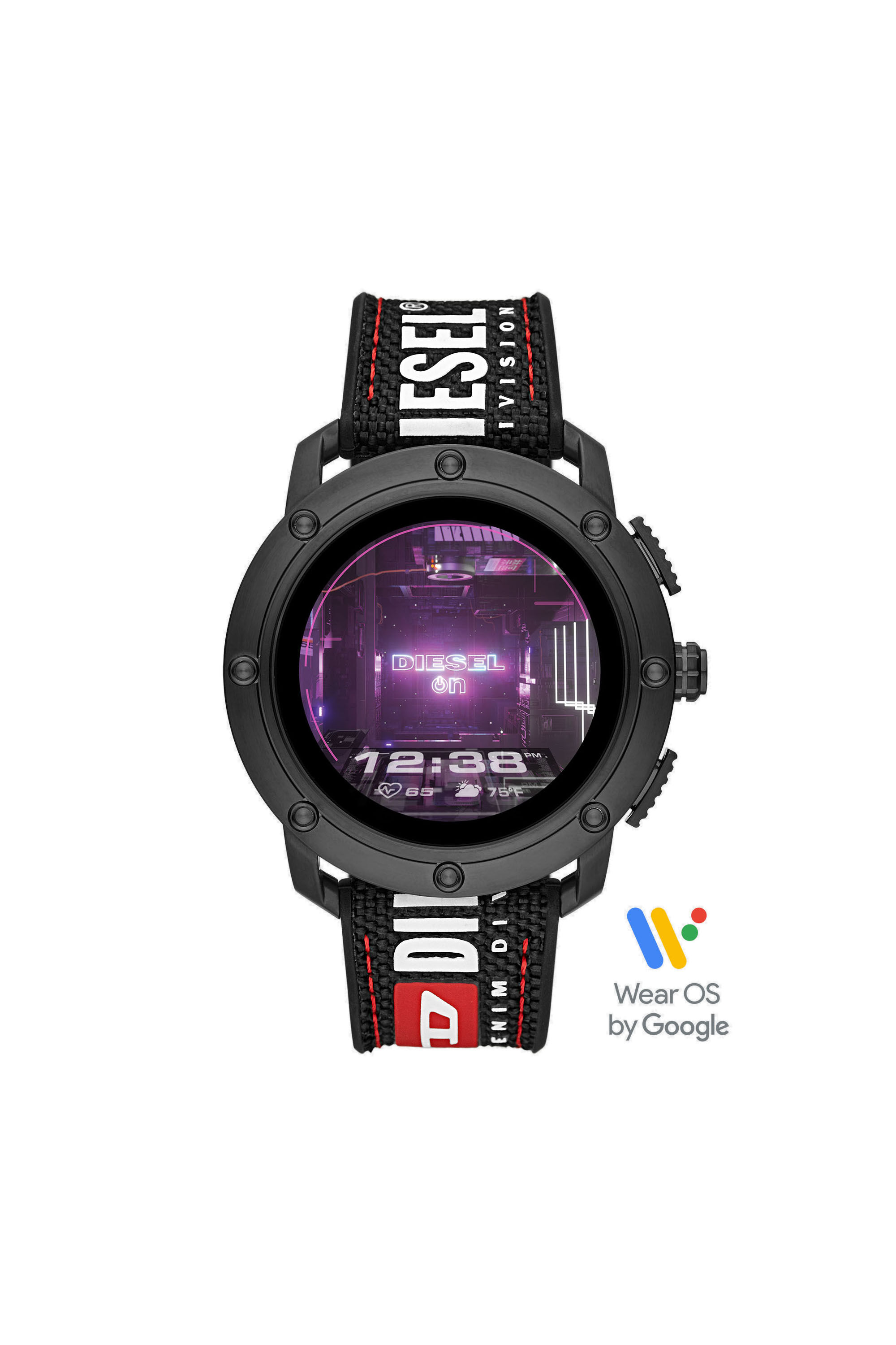 Diesel - DT2022, Smartwatch axial Diesel On: Nailon negro Hombre in Negro - 5