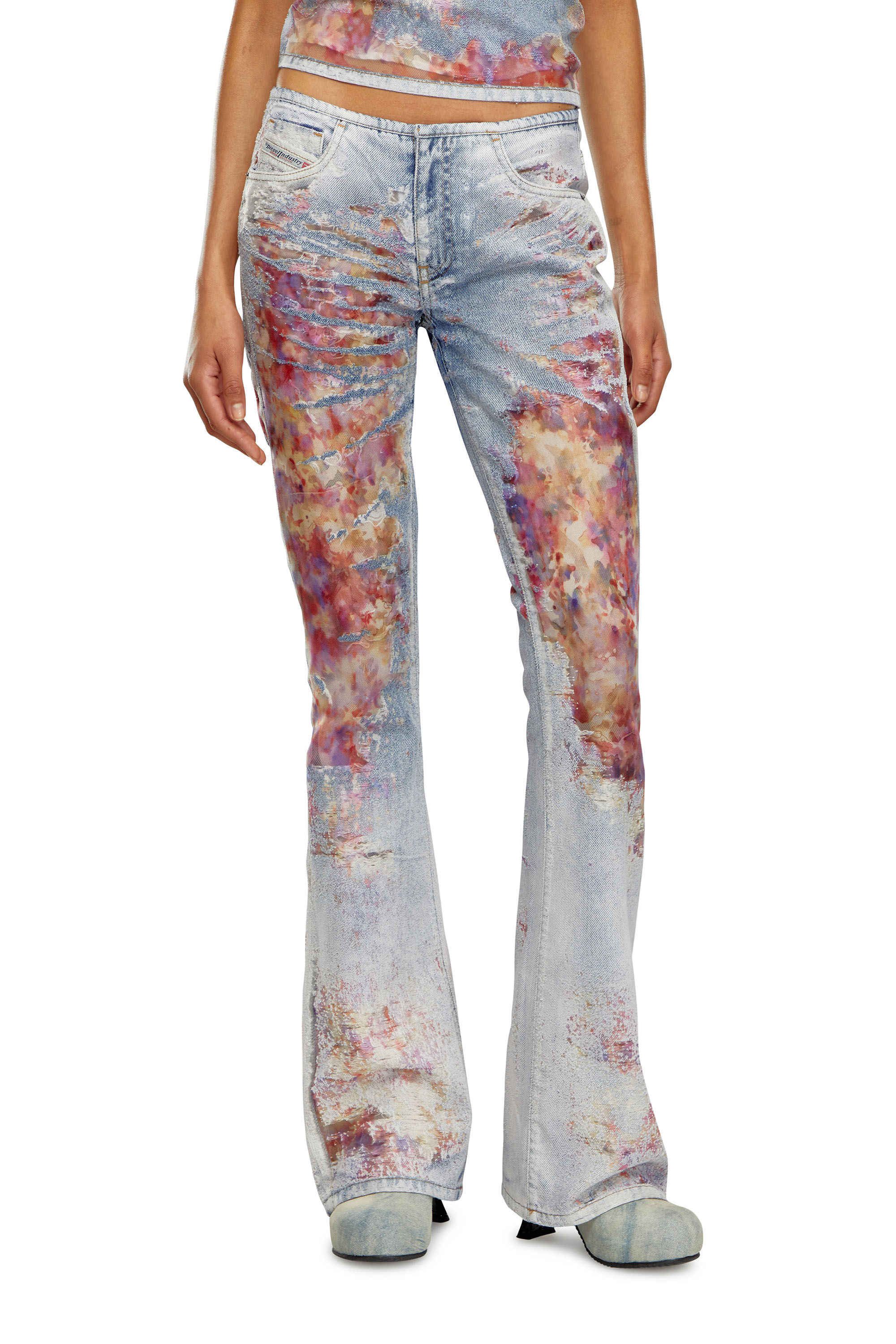 D-Shark: Women's Bootcut Jeans | Light blue | Diesel Denim Set