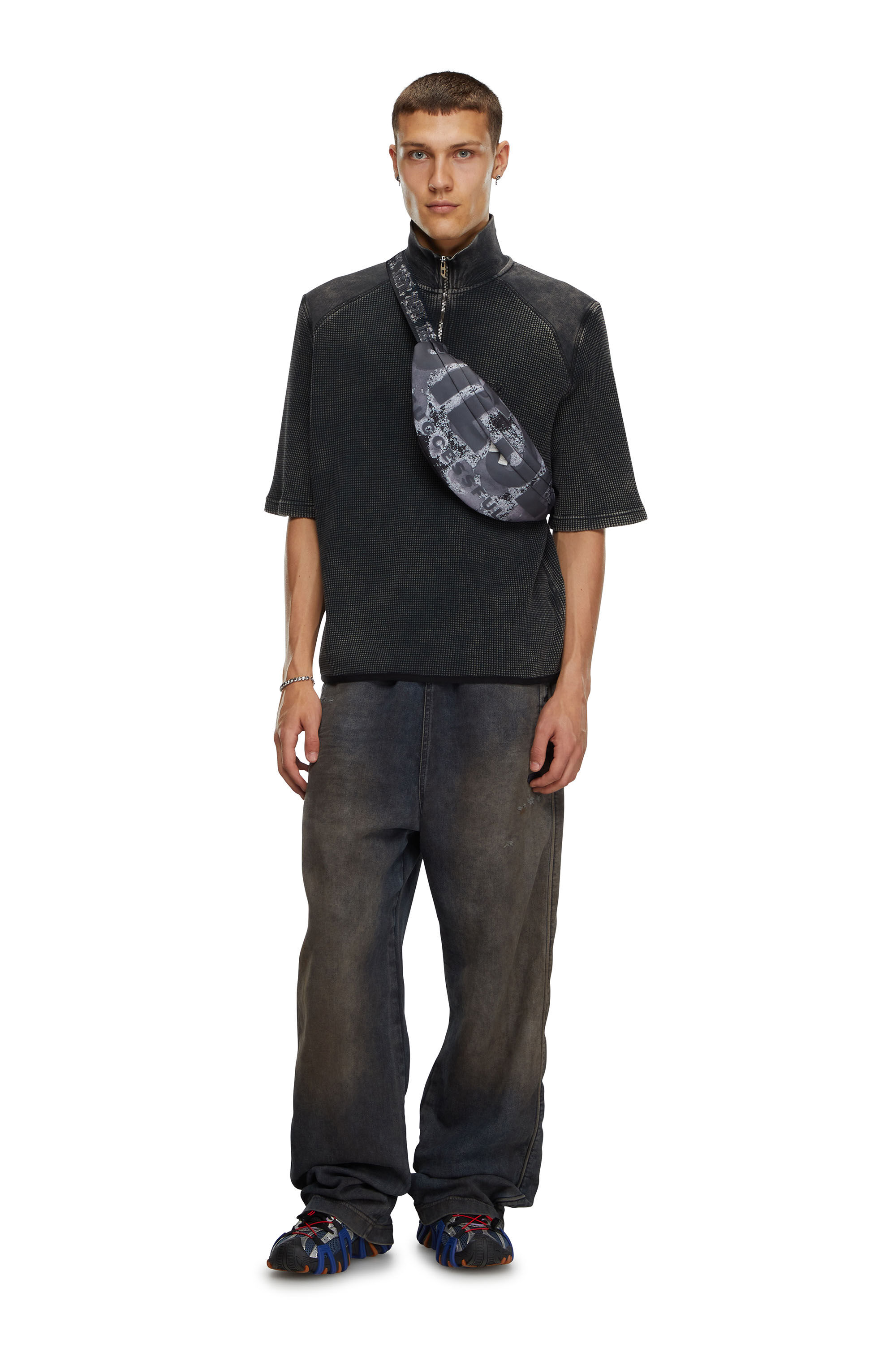 芸能人愛用 logo bleeding with bag Rave-Belt Men's print Multicolor | バッグ