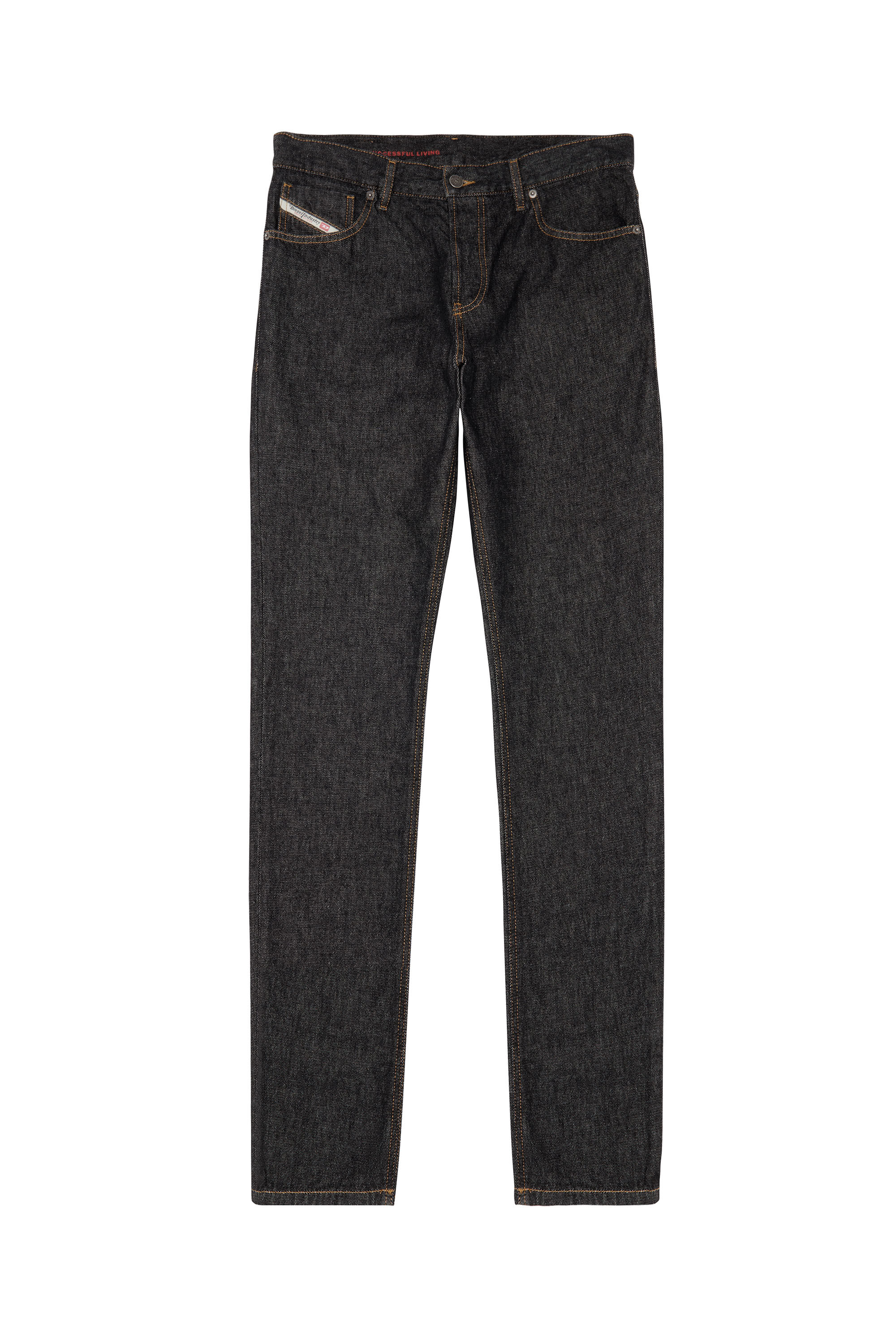 Diesel - 1995 D-Sark Z9C34 Straight Jeans, Negro/Gris oscuro - Image 2