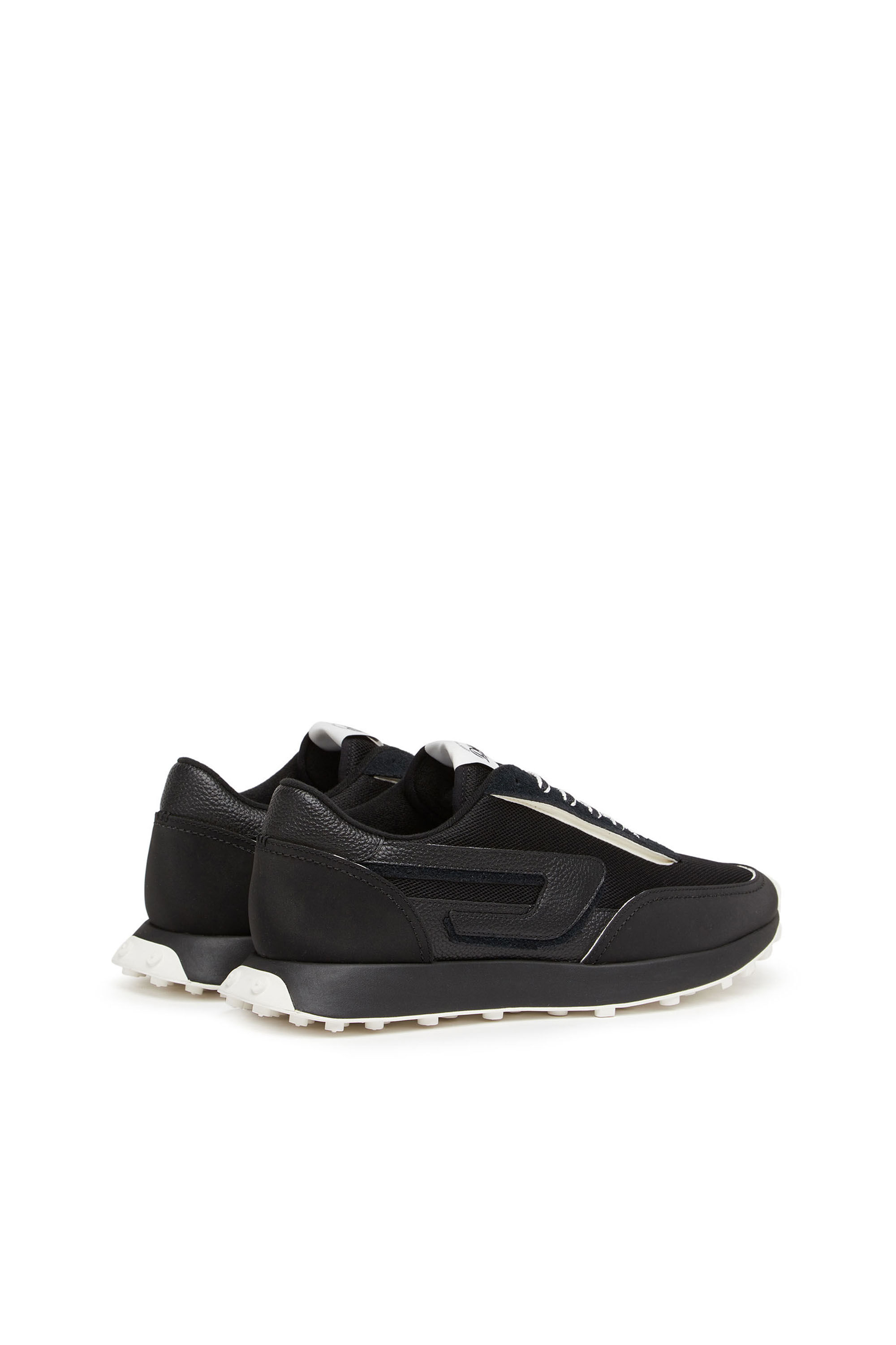 Diesel - S-RACER LC, S-Racer Lc - Deportivas en malla, gamuza y cuero Hombre in Negro - 3