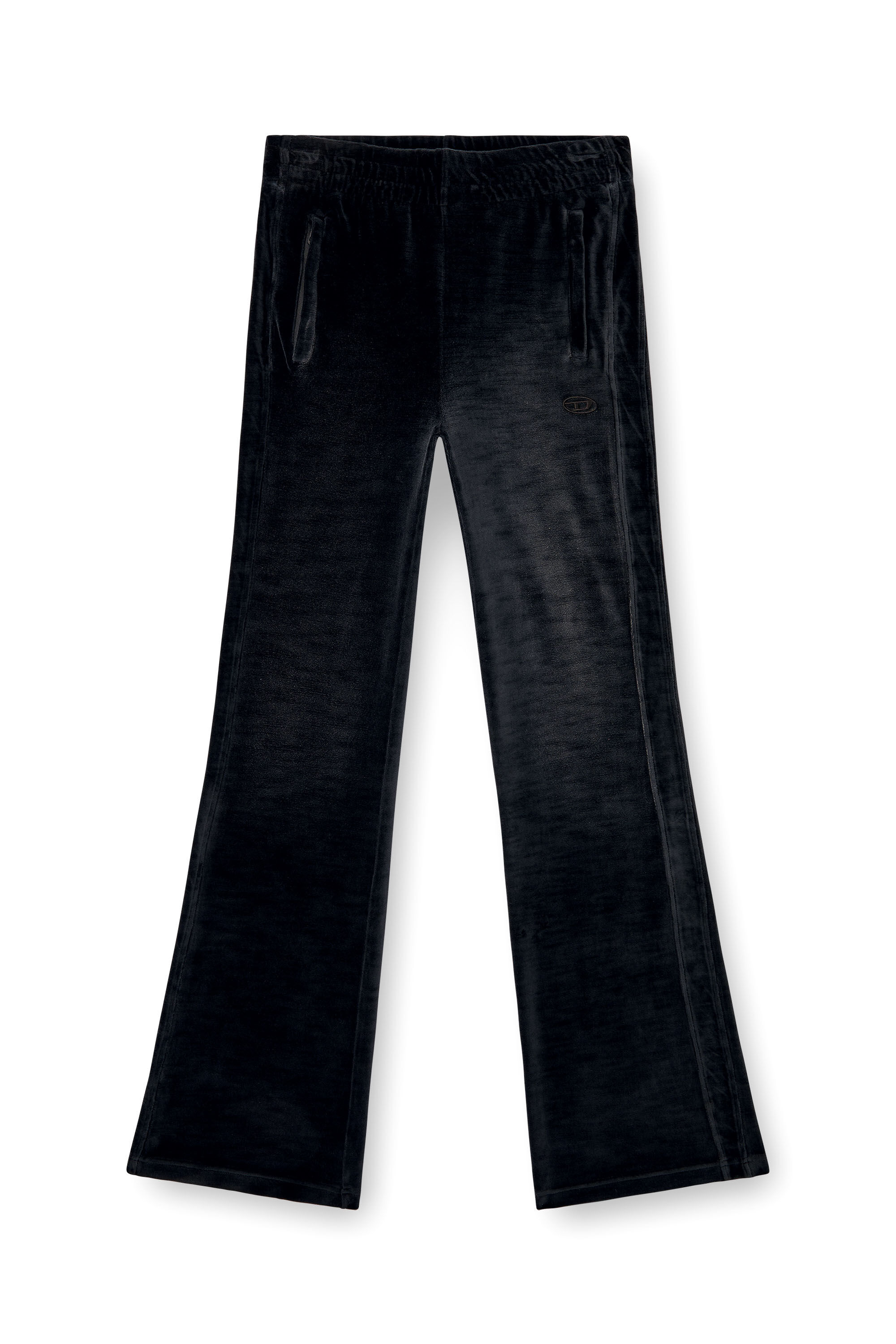 Women's Wide leg sweatpants | Black | Diesel Women's Wide leg sweatpants | Black | Diesel