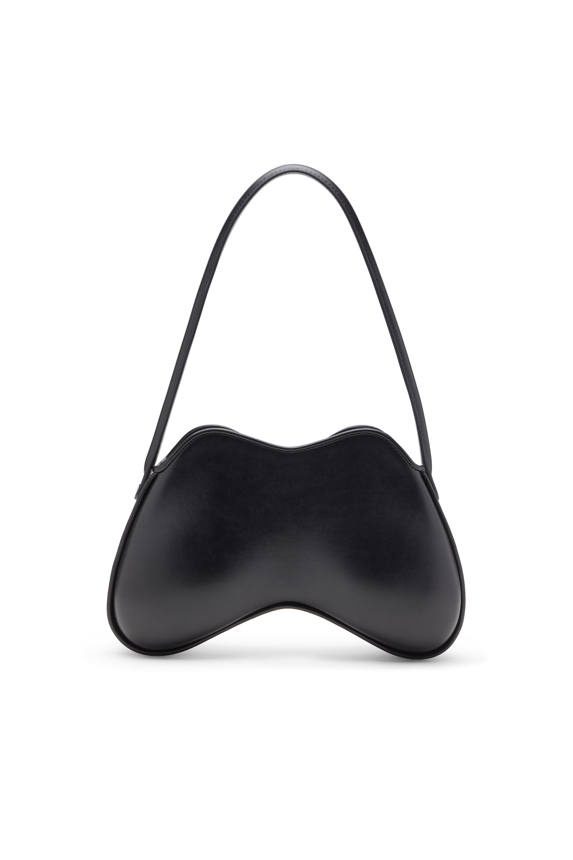 Diesel - DOUBLE-D SHOULDER, Woman's Double-D-Shoulder bag in PU in Black - 3